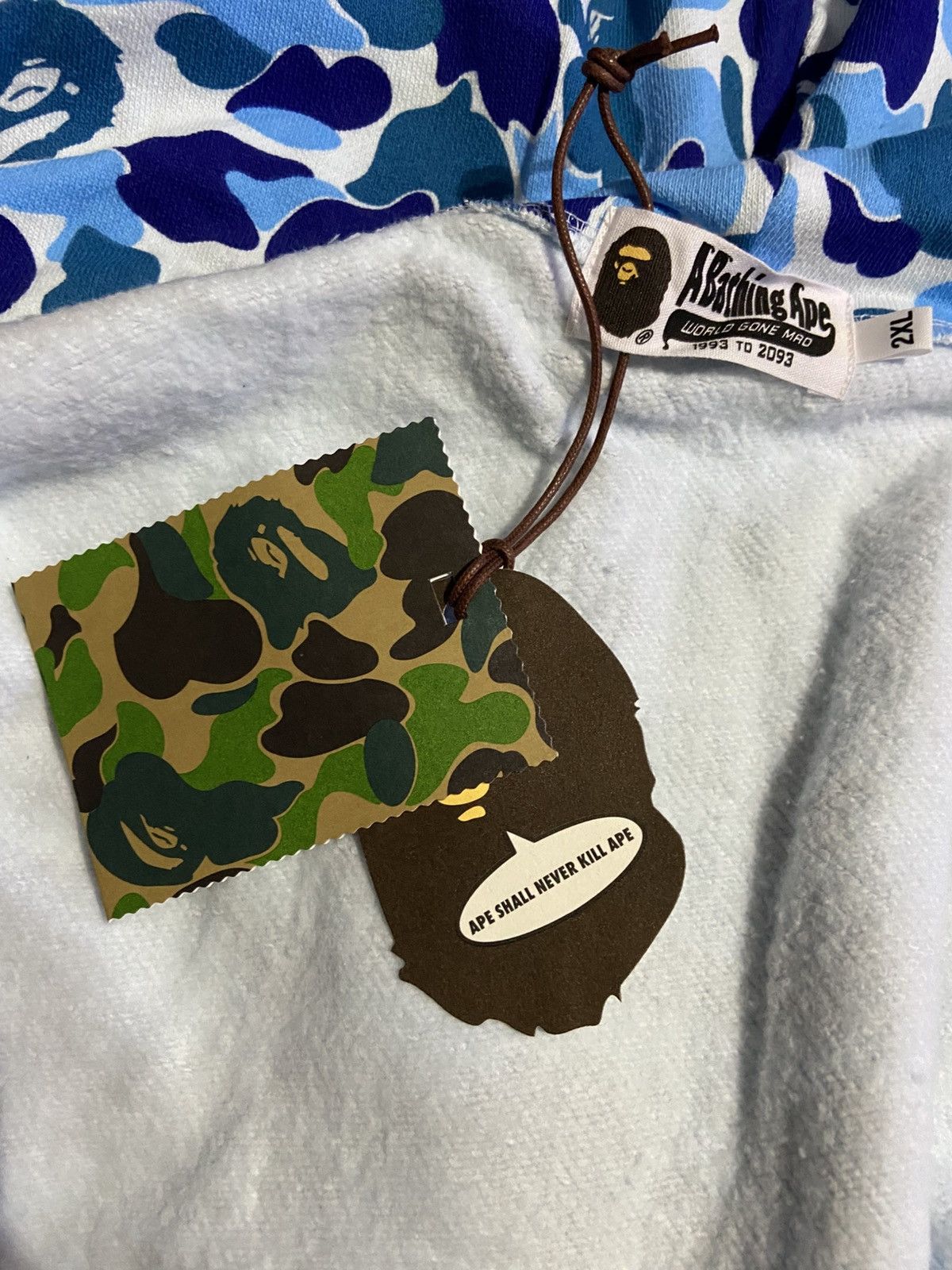 Bape ABC Camo Shark Full Zip Hoodie Size US XXL / EU 58 / 5 - 9 Thumbnail