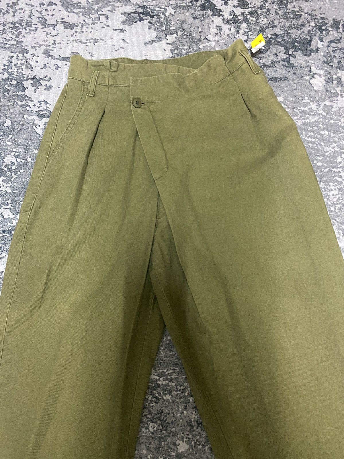 Designer × Japanese Brand Moussy Cotton Pants Size 28" / US 6 / IT 42 - 3 Thumbnail