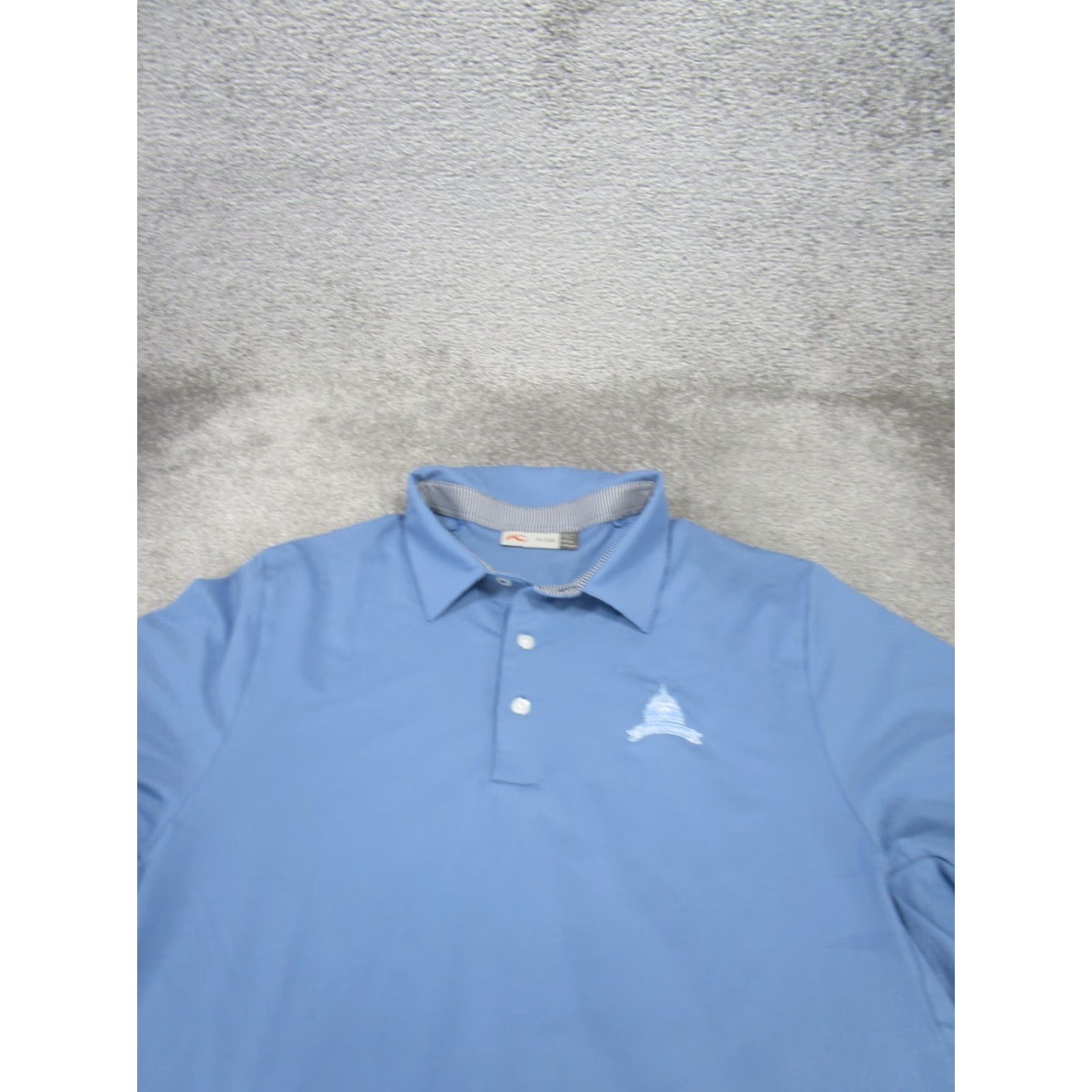 KJUS KJUS Performance Polo Shirt Mens XL Blue Solid Stretch Golf Size US XL / EU 56 / 4 - 2 Thumbnail