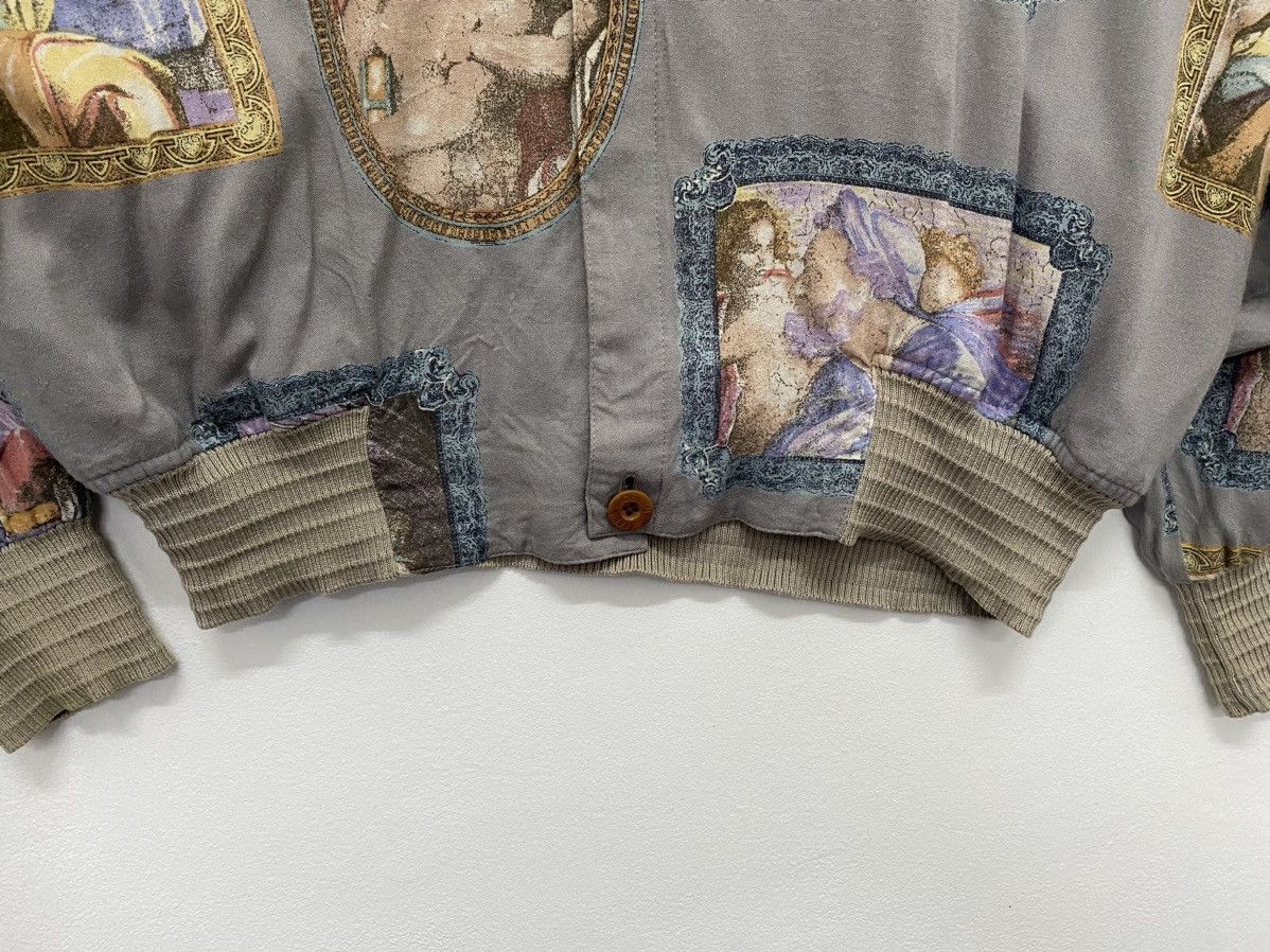 Celine Vintage celine Fullprint Art Design Jacket Size L / US 10 / IT 46 - 8 Thumbnail