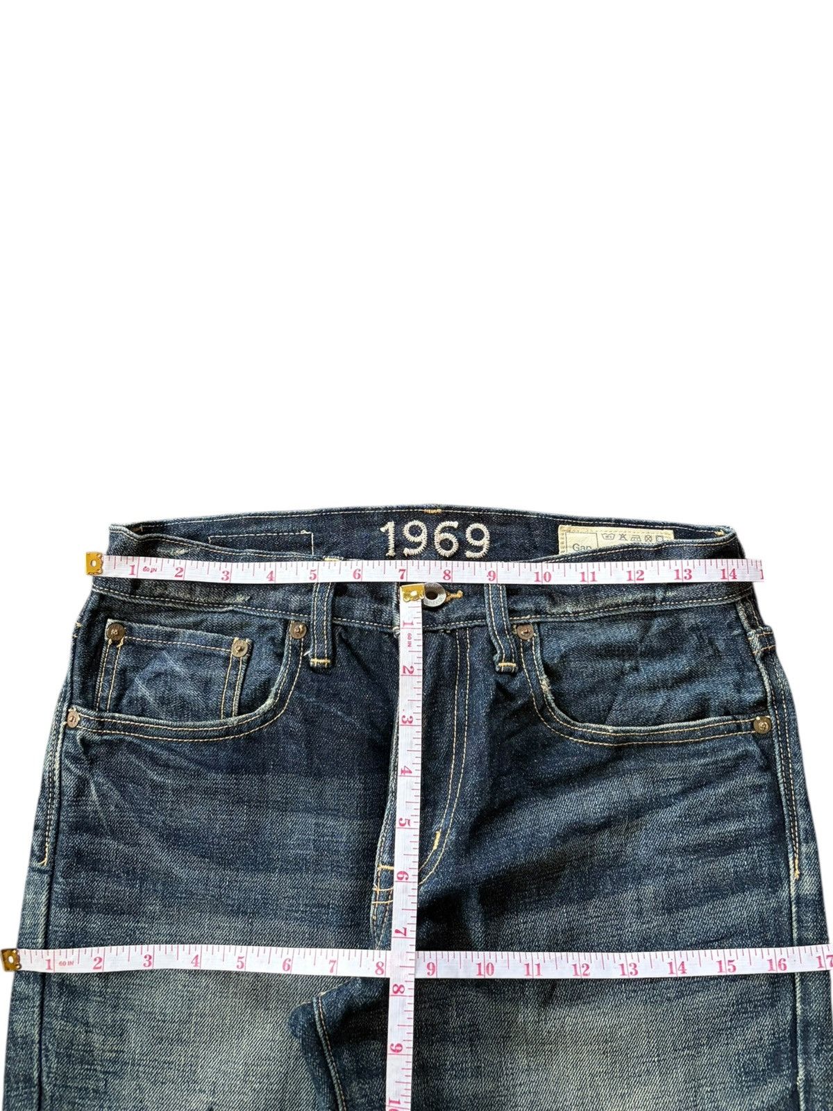 Gap Vintage Gap Mud Wash Distressed Jeans Size US 28 / EU 44 - 7 Thumbnail