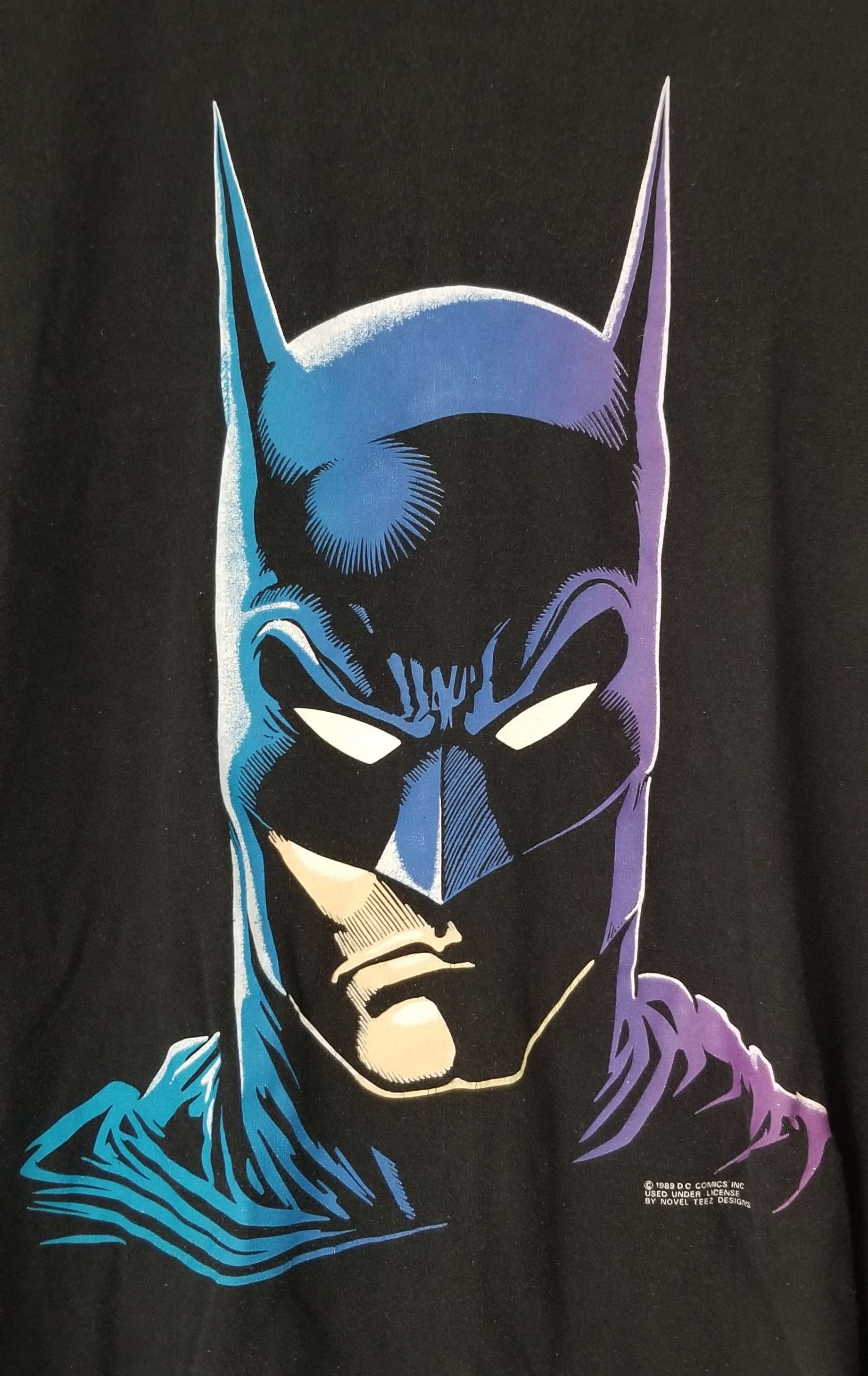 Vintage Vintage Batman Single Stitch Black T-Shirt Small Tee Shirt Size US XS / EU 42 / 0 - 2 Thumbnail