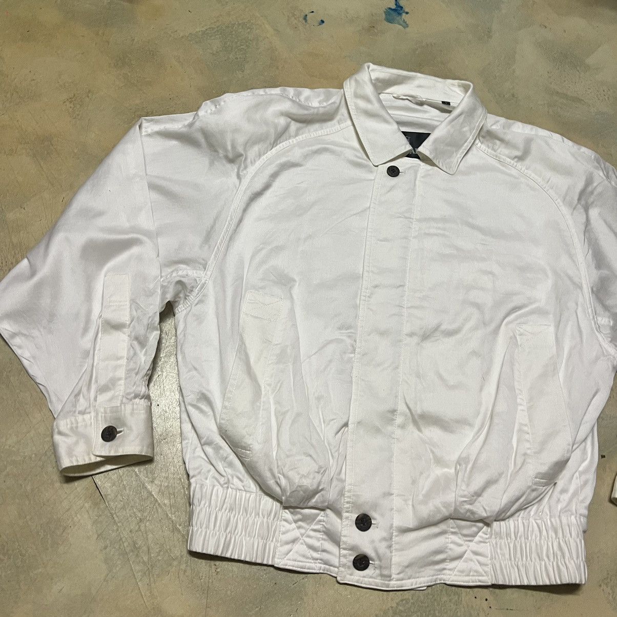 Trussardi Trussardi Big Logo Bomber Style Jacket Size US L / EU 52-54 / 3 - 9 Thumbnail