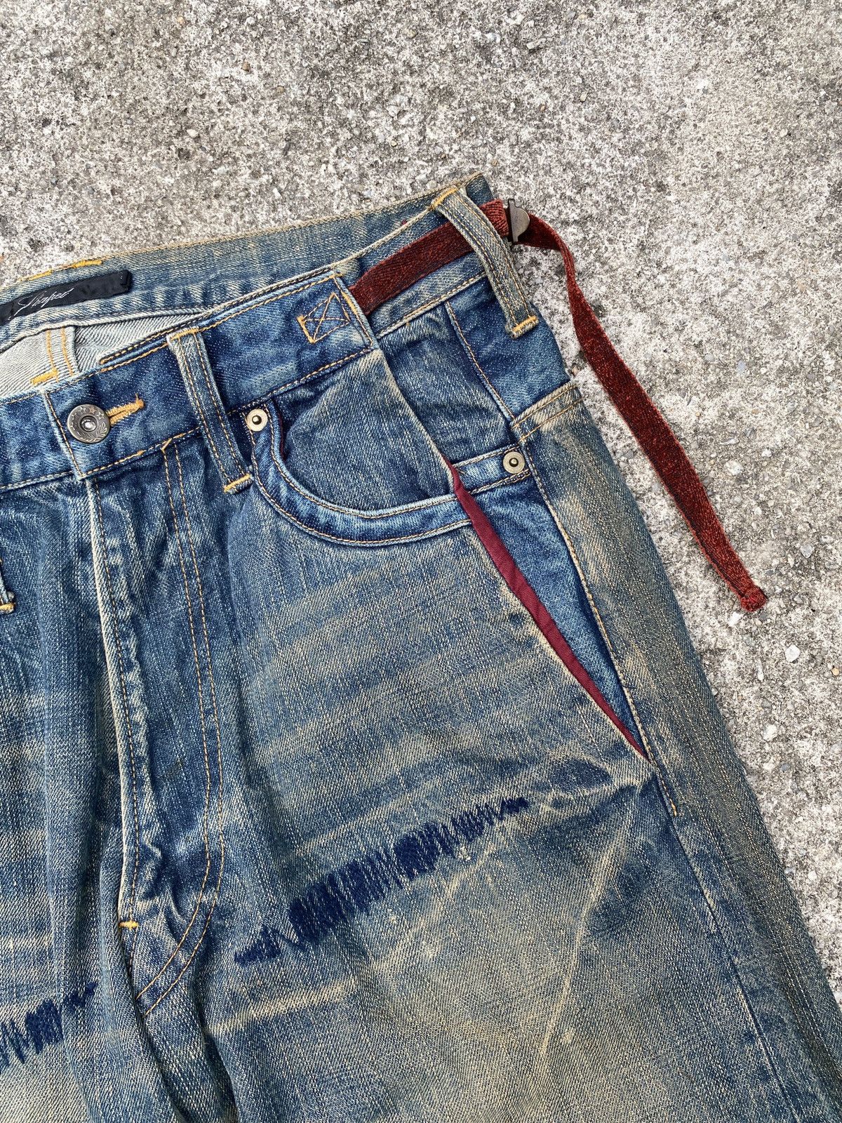Japanese Brand Shapel Japan Rusty Distressed Denim Size US 32 / EU 48 - 9 Thumbnail