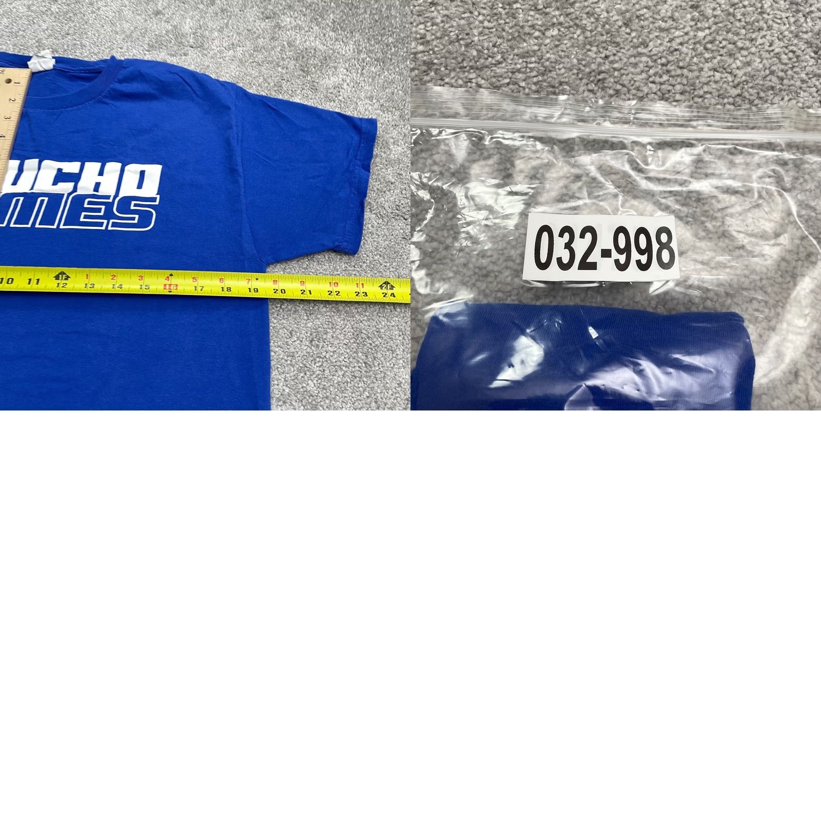 Hanes Hanes UCSB Gaucho Games Graphic T-Shirt Womens M Blue Crew Neck Cotton Tee Size M / US 6-8 / IT 42-44 - 8 Thumbnail