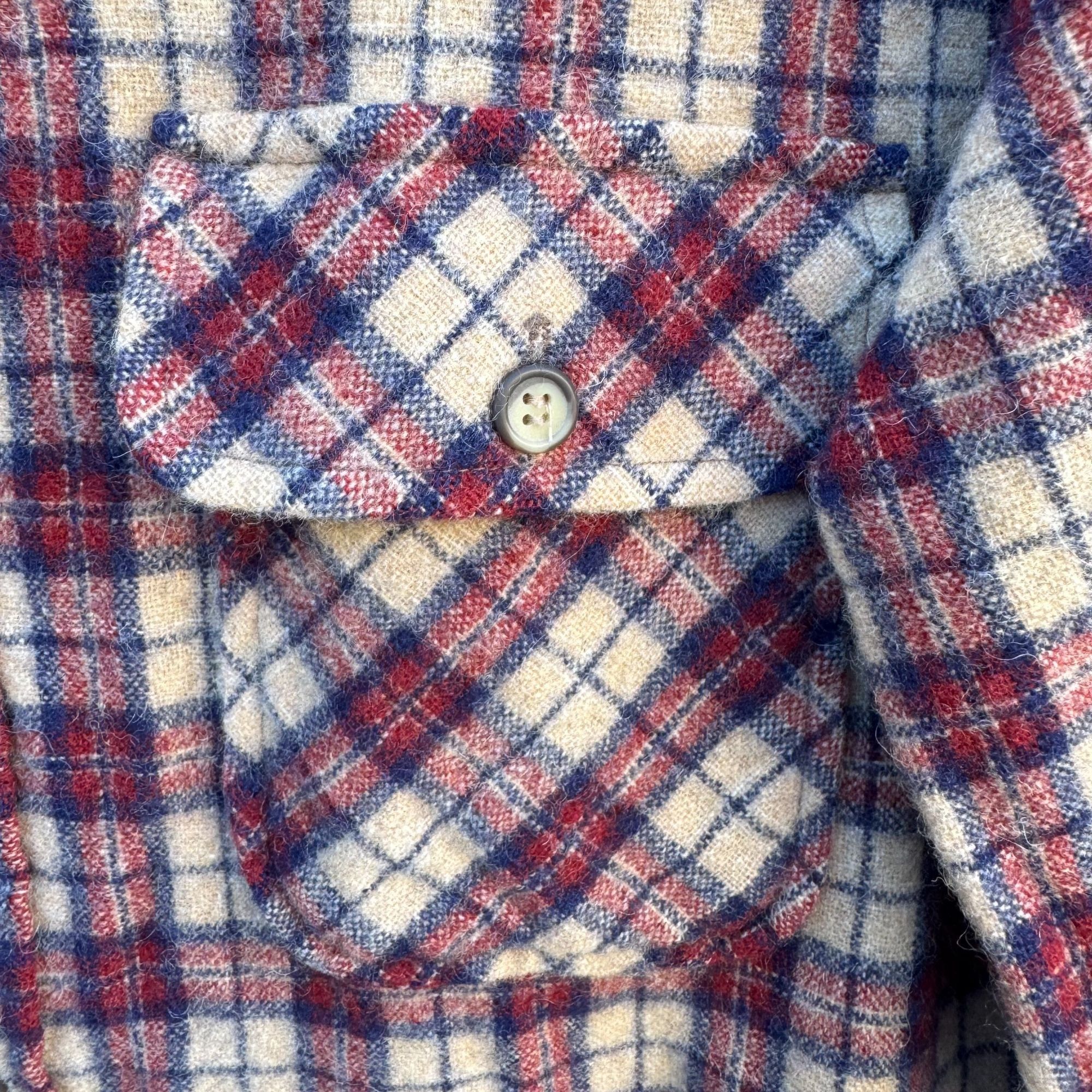 Other Briggs Vintage Plaid Grunge Outdoor Button-Up Flannel Shirt Size US M / EU 48-50 / 2 - 6 Thumbnail