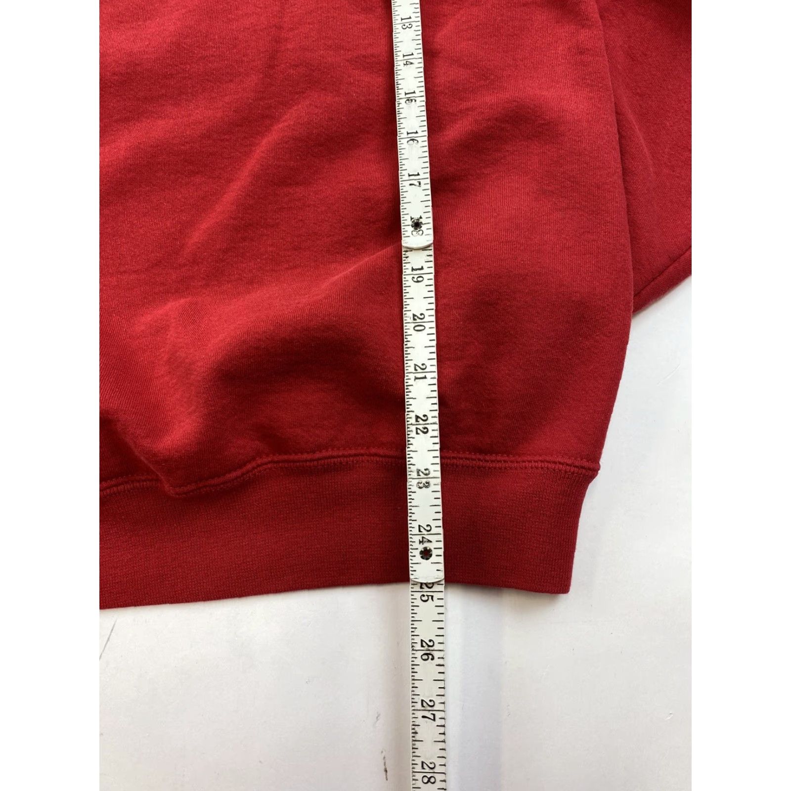 Vintage VINTAGE Rock And Roll Hall Of Fame Sweatshirt Mens L Red USA Cleveland Museam Size US L / EU 52-54 / 3 - 6 Thumbnail