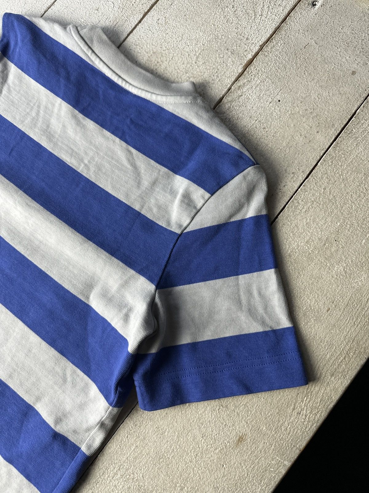 Cos 🚨 COS STRIPED LUXURY WOMEN T-SHIRT BLUE WHITE Size XS / US 0-2 / IT 36-38 - 10 Thumbnail