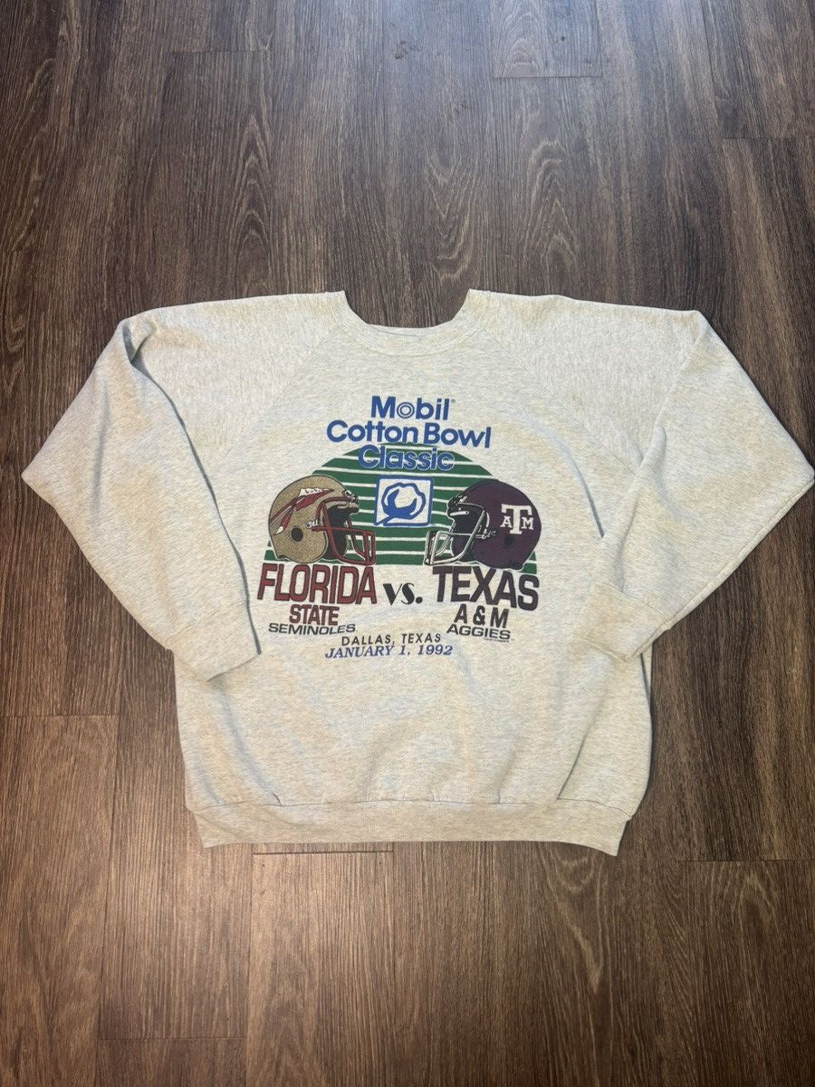 Other Vintage 1992 Florida State/Texas A&M Crewneck Sweatshirt Size US XL / EU 56 / 4 - 1 Thumbnail