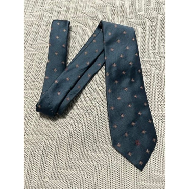 Dior Vintage Dior charcoal gray silk tie Size ONE SIZE - 1 Thumbnail