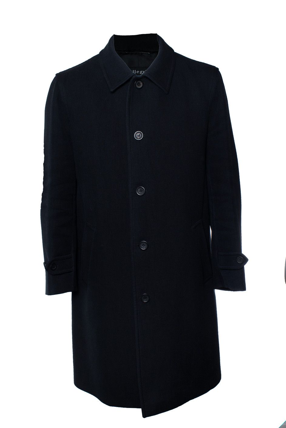 Allegri Allegri, black overcoat Size US XL / EU 56 / 4 - 1 Thumbnail