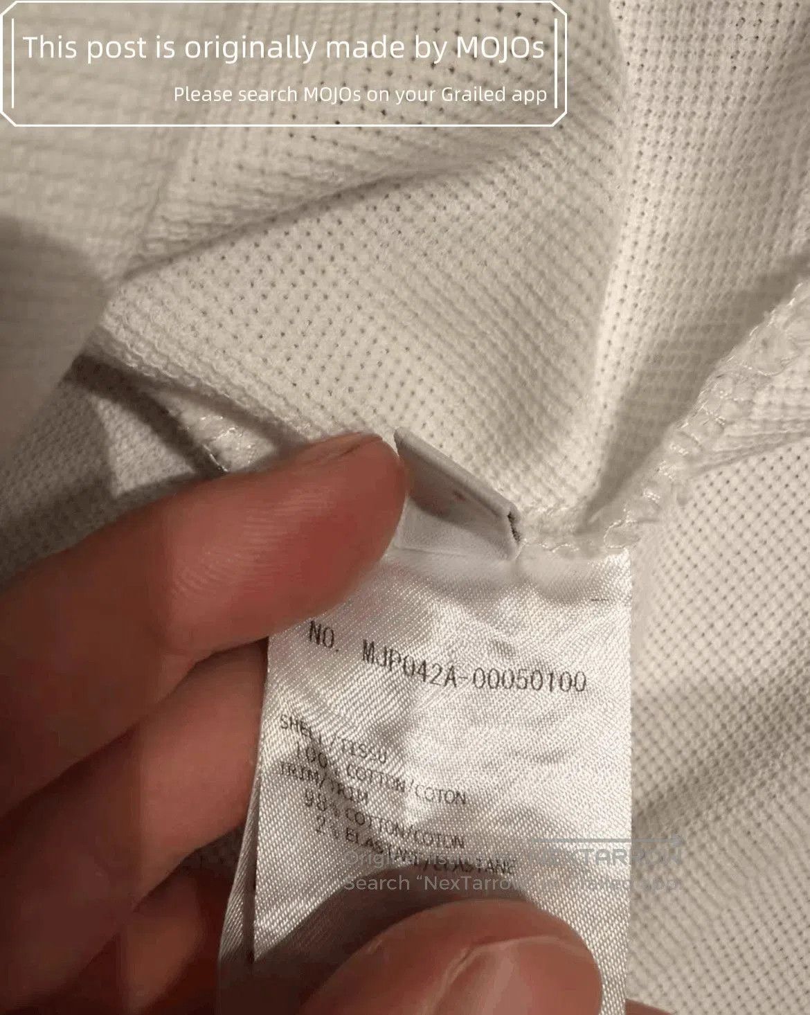Thom Browne Sz 4 Thom Browne Back Triple Stripe White Polo. Size US XL / EU 56 / 4 - 5 Thumbnail