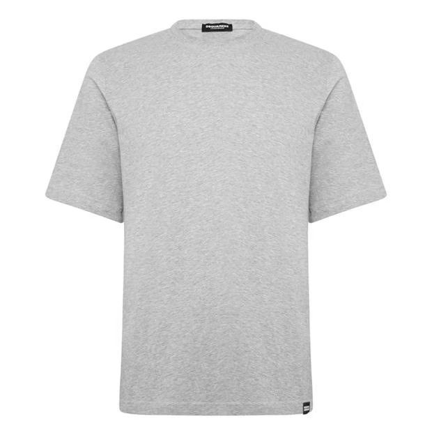 image of Dsquared2 O1G2R1Mq0424 T-Shirts In Melange Grey, Men's (Size XL)