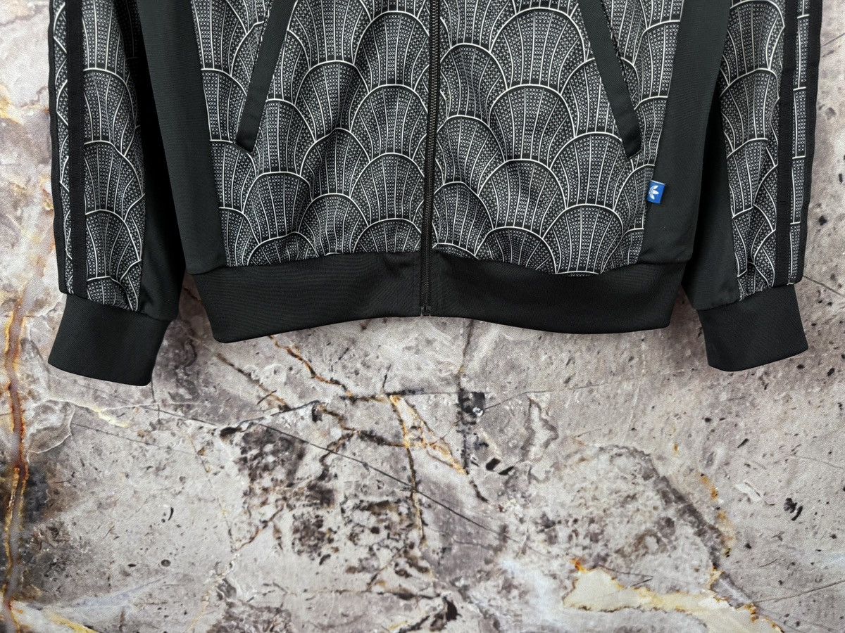 Adidas Adidas Originals Track Jacket Geometric Trefoil Logo Size M / US 6-8 / IT 42-44 - 5 Thumbnail
