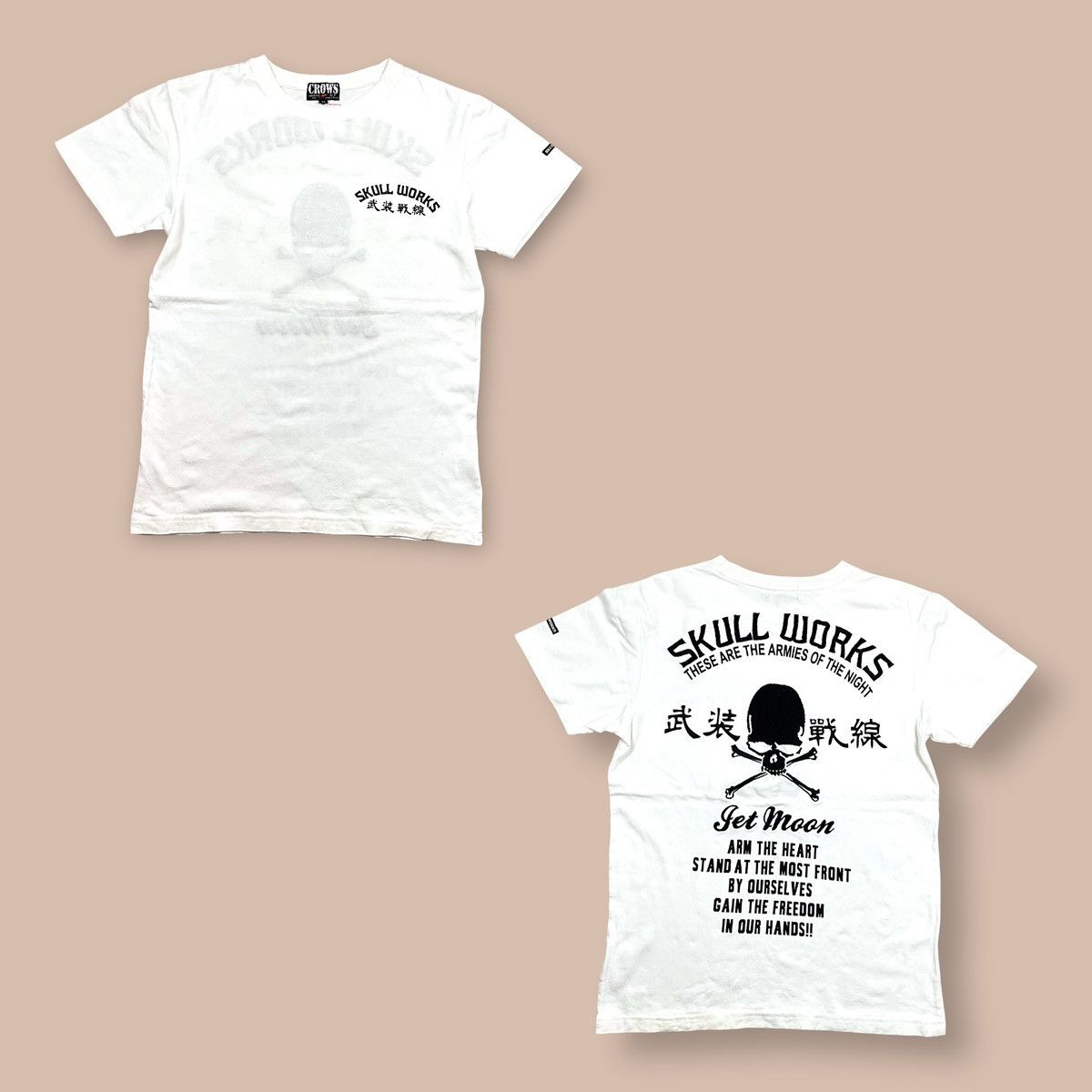 CROWS×WORST SKULL WORKS×TFOA TEE