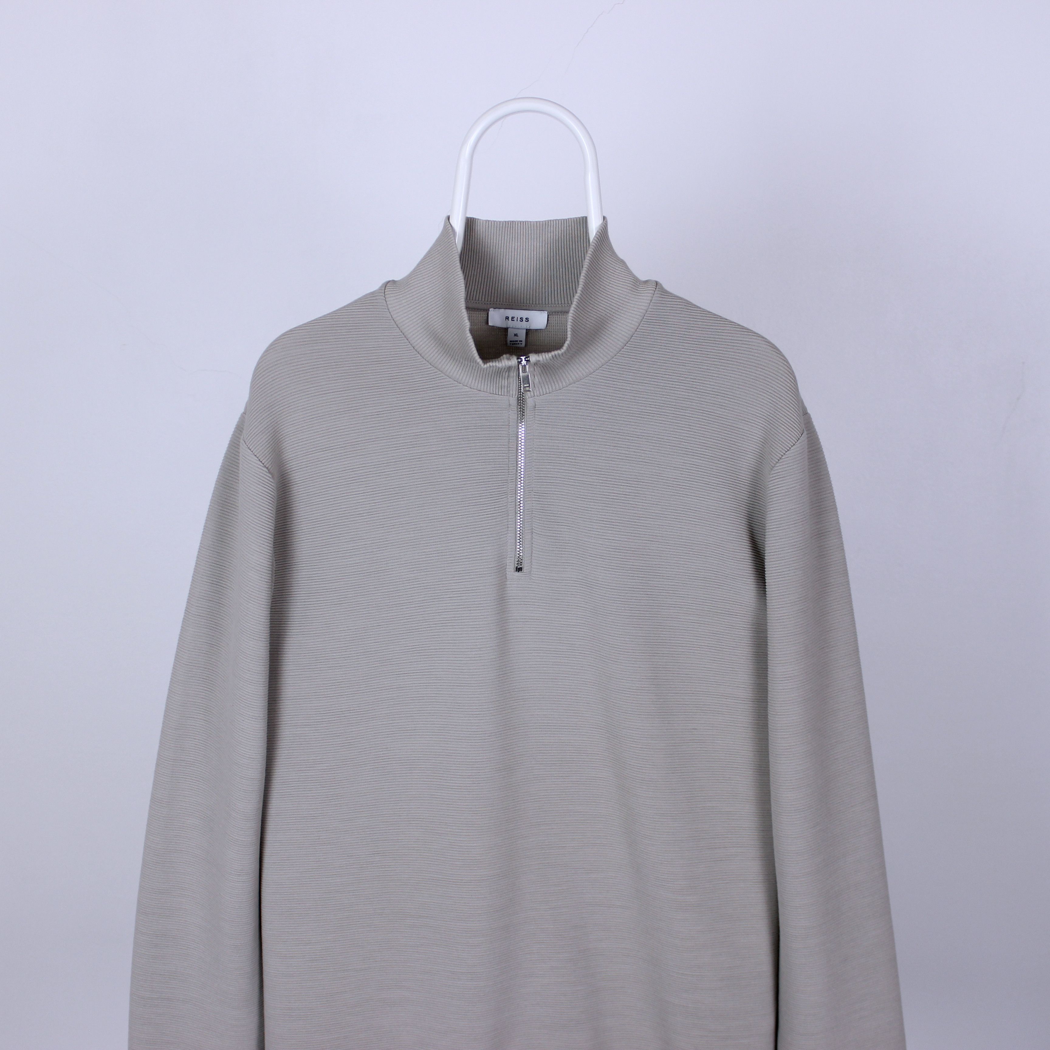 Reiss Reiss jumper men zip 3/4 Oe Will L XL Gray Size US L / EU 52-54 / 3 - 7 Thumbnail