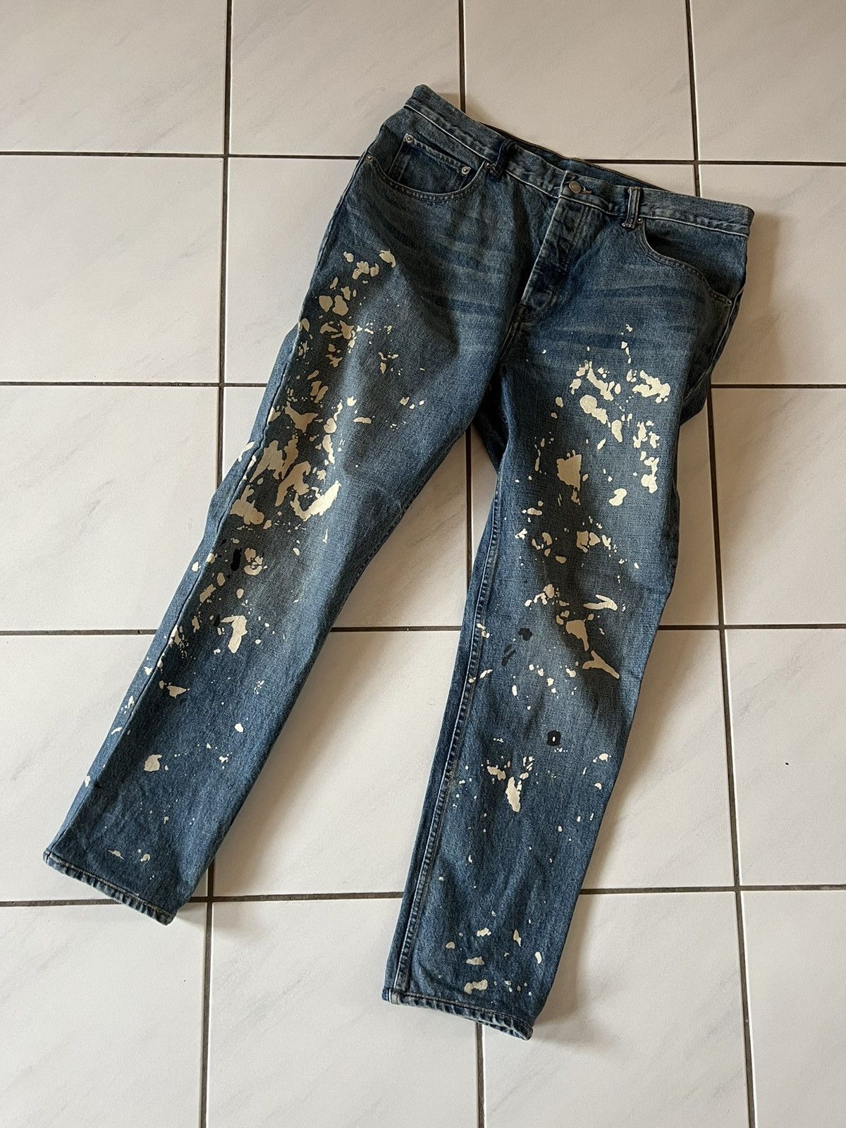 image of Helmut Lang Painter Denim in Blue, Men's (Size 34)