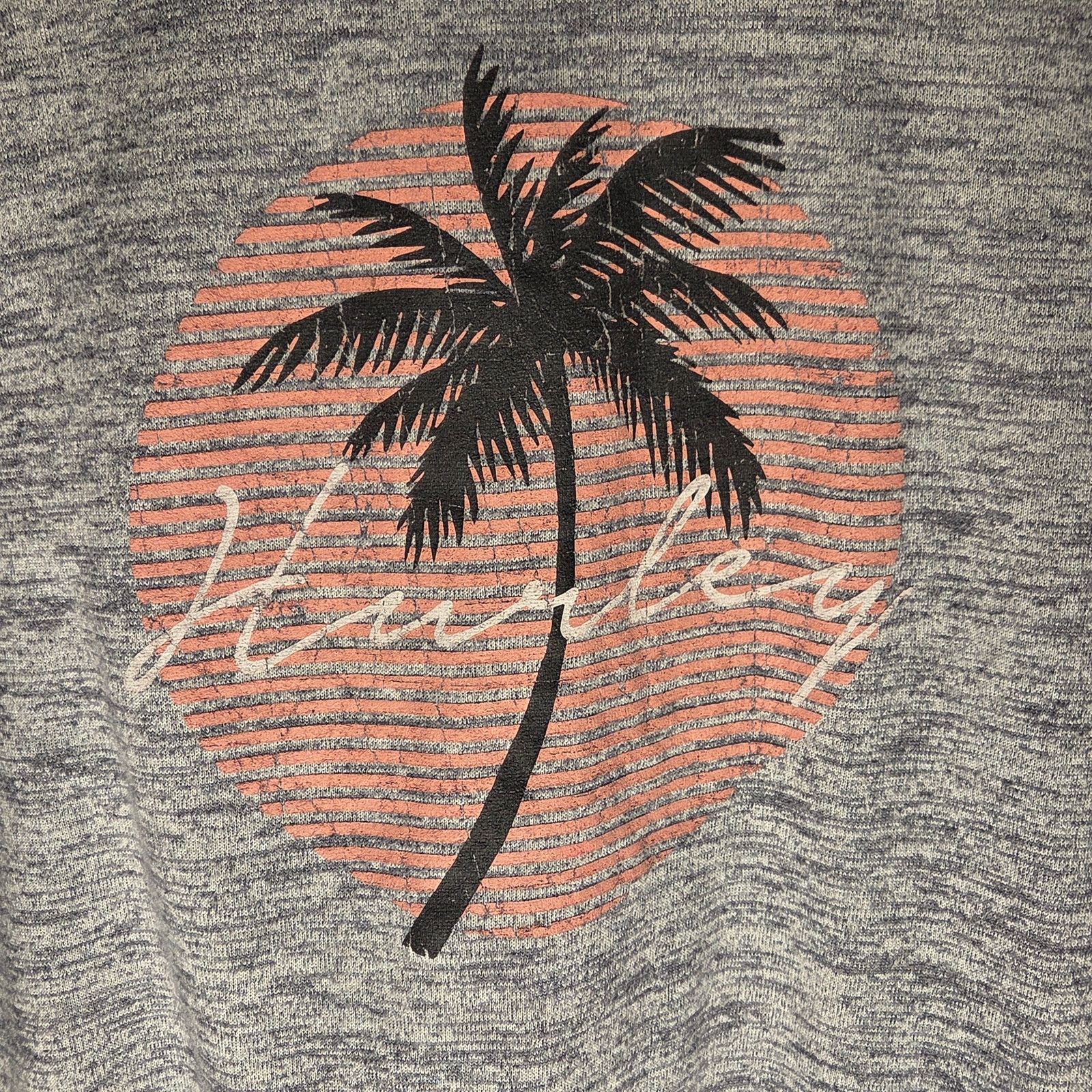 Hurley Hurley Heather Grey Long Sleeve Graphic T-Shirt - Large Size L / US 10 / IT 46 - 4 Thumbnail