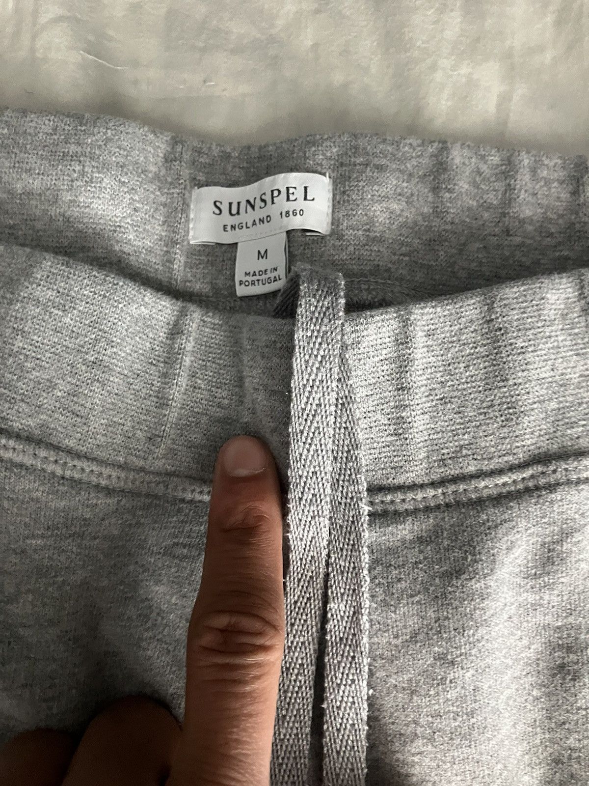 Sunspel Loopback Fleece Gray Sweatshorts Size US 32 / EU 48 - 2 Thumbnail