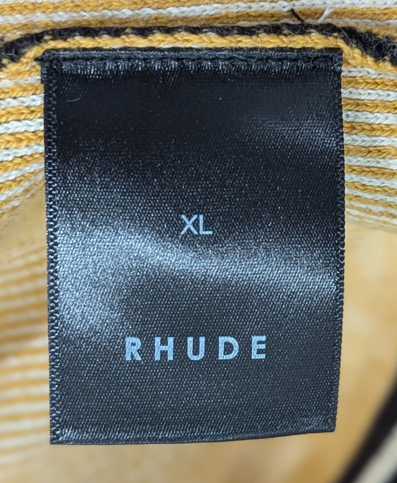 Rhude RHUDE Eagle Souvenir Wool/Cashmere Sweater Black XL Size US XL / EU 56 / 4 - 10 Thumbnail
