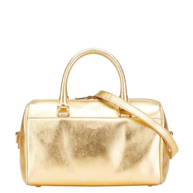 Yves Saint Laurent Saint Laurent Baby Duffle Leather 2way Bag Leather Shoulder Bag 330958