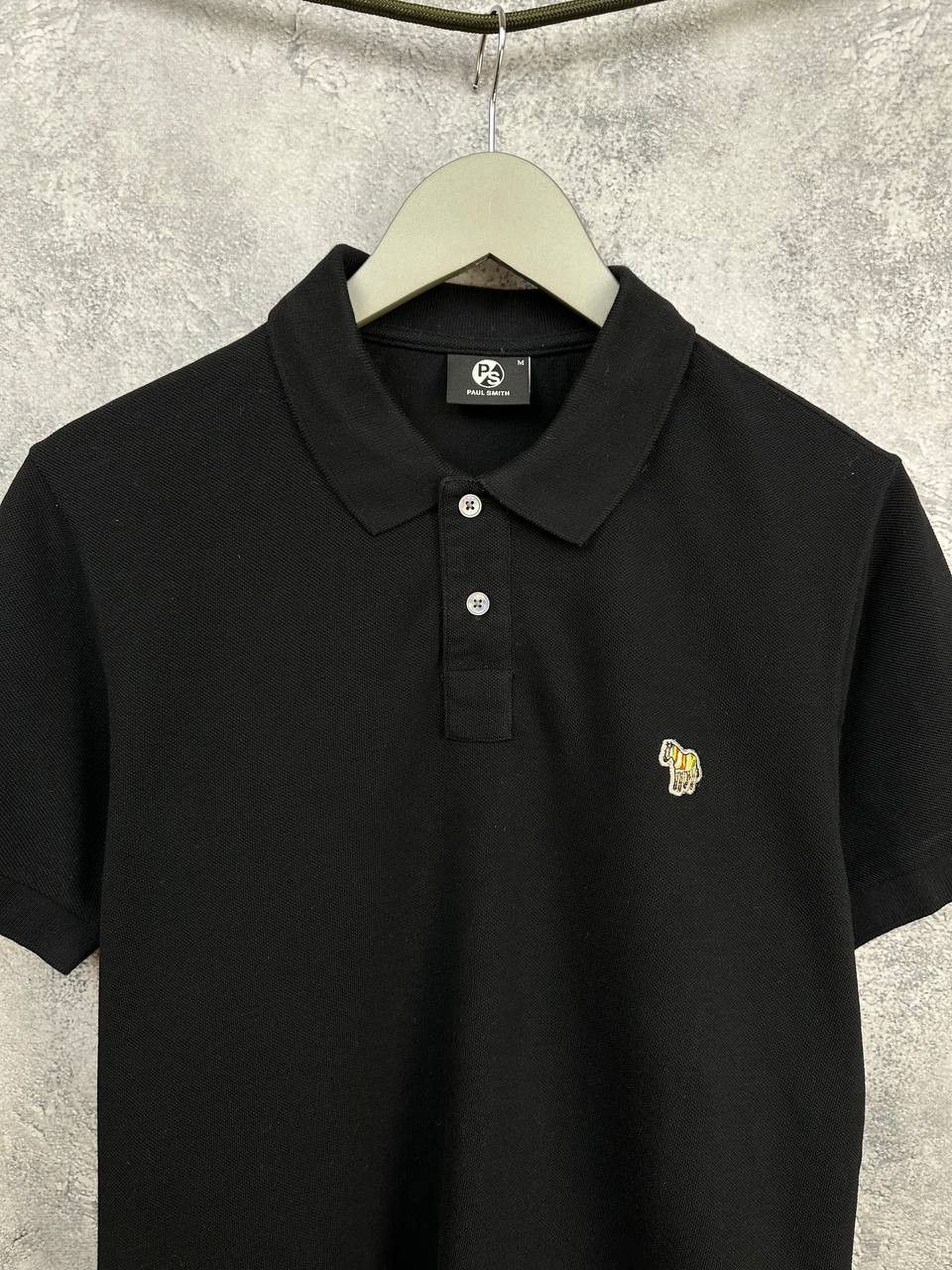 Paul Smith Paul Smith Polo Shirt Black Zebra Logo Cotton SS Size US M / EU 48-50 / 2 - 4 Thumbnail