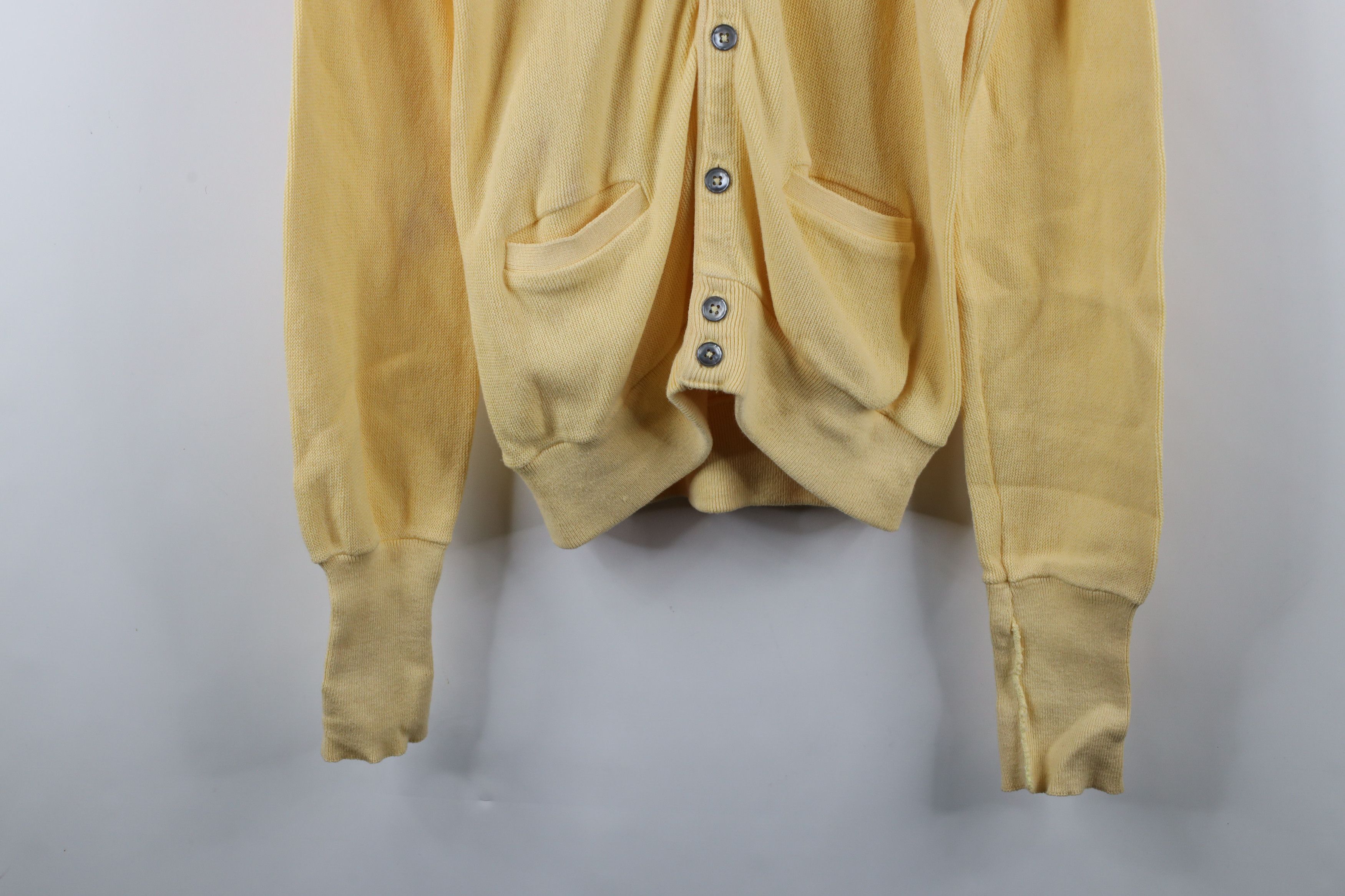 Vintage Vintage 70s Streetwear Cotton Knit Cardigan Sweater USA Size US M / EU 48-50 / 2 - 3 Thumbnail