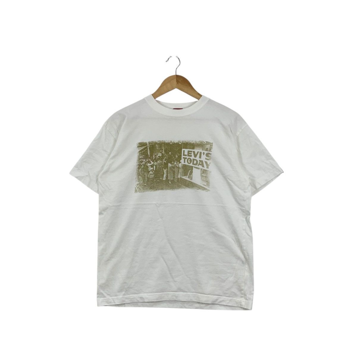 Levi's Vintage LEVIS STRAUSS FOTOFOLIO Ads Promo Tee Shirt Top Size US L / EU 52-54 / 3 - 1 Thumbnail