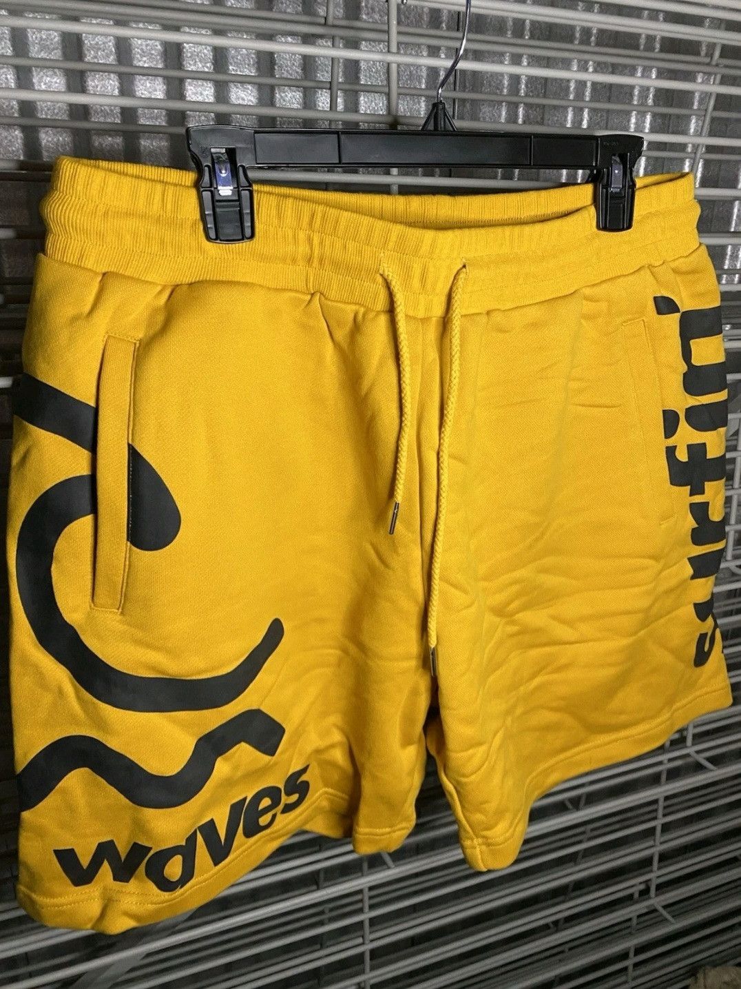 Keiser Clark KEISER CLARK SURFIN' SWEATSHORT CALI YELLOW BLACK Size XL Size US 37 - 3 Thumbnail