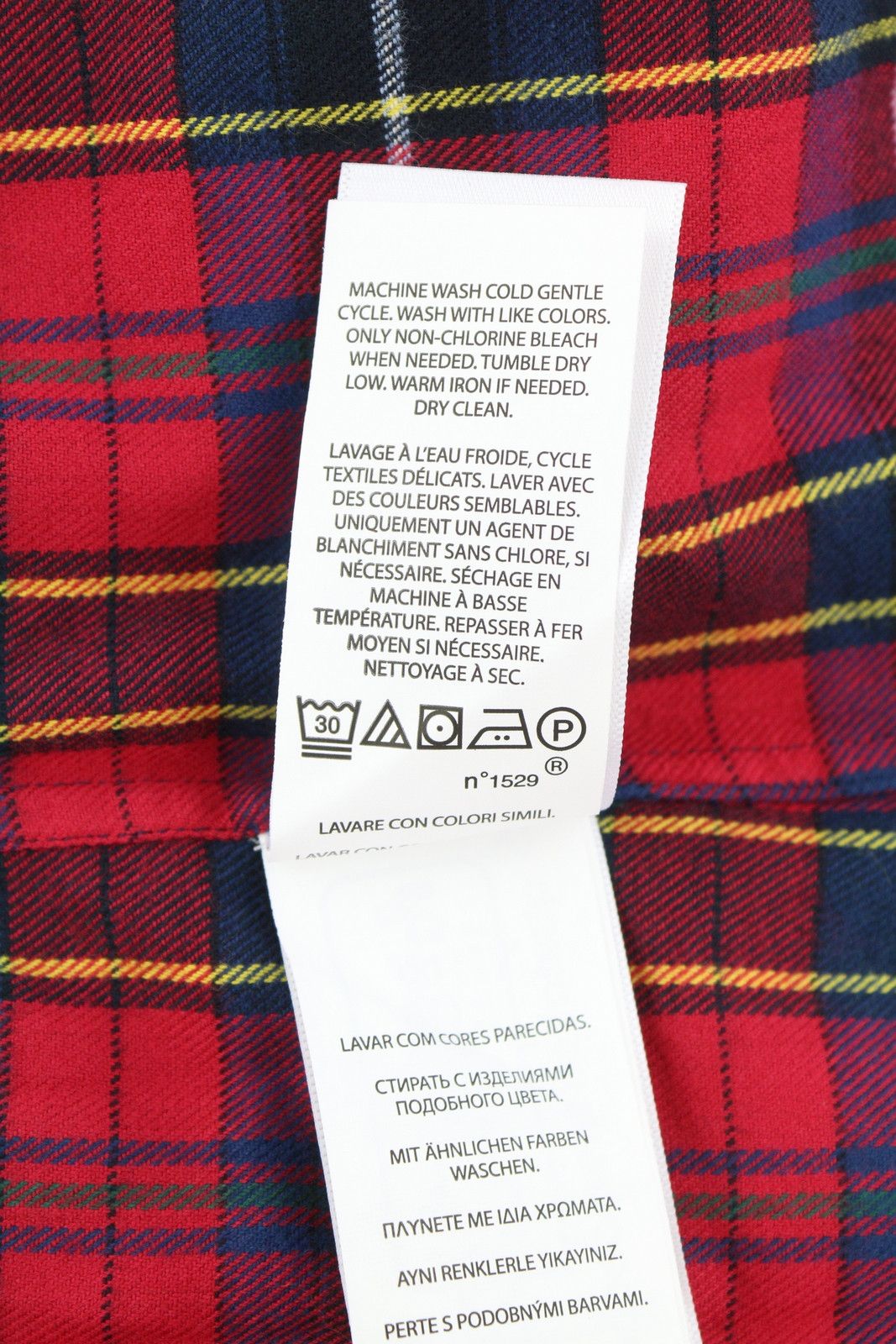 Ralph Lauren 2XL Red Plaid Flannel Custom Fit Button-Up Logo 87032 Size US XXL / EU 58 / 5 - 10 Thumbnail