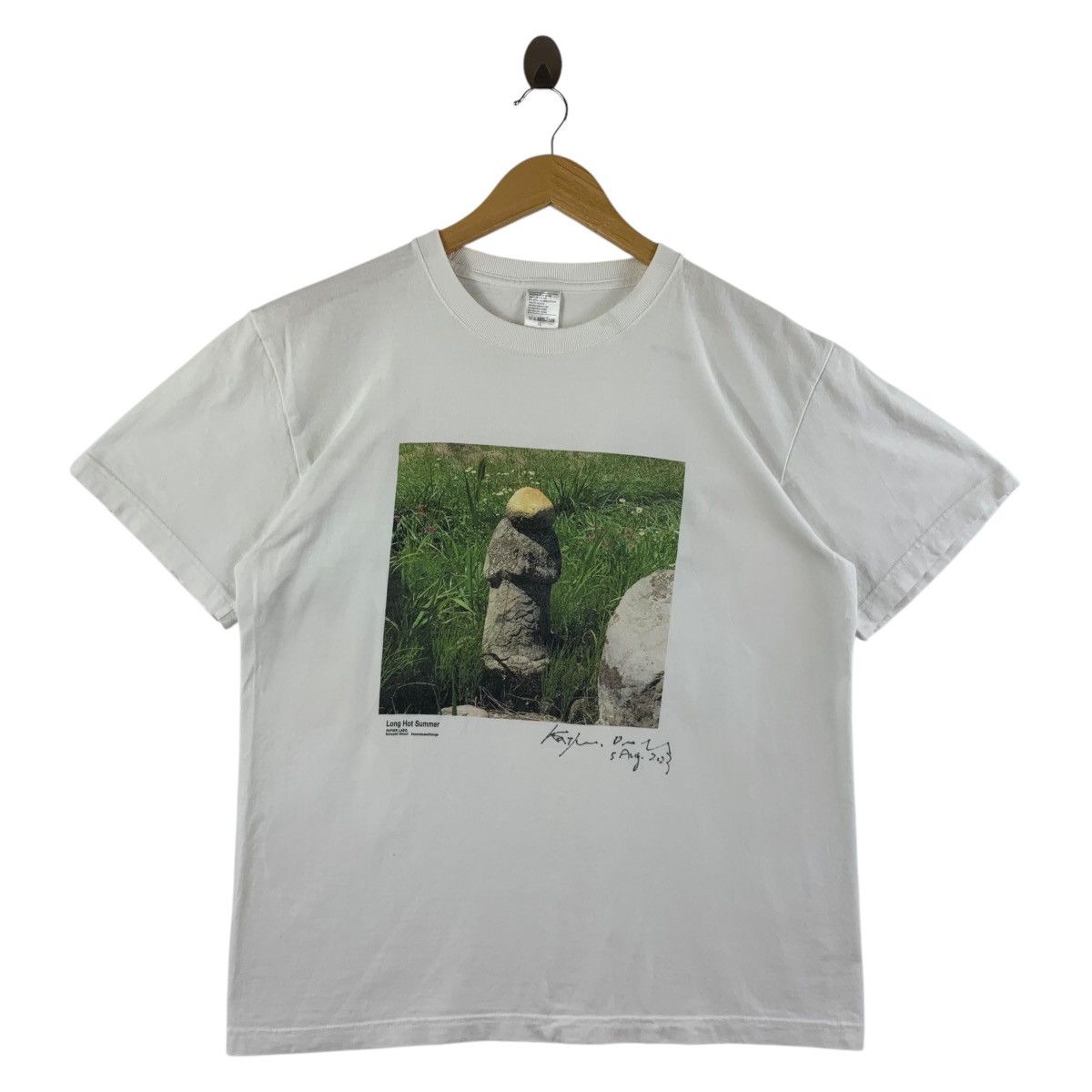 Vintage Vintage KATSUMI OMORI long hot summer art printed tee Size US L / EU 52-54 / 3 - 1 Thumbnail