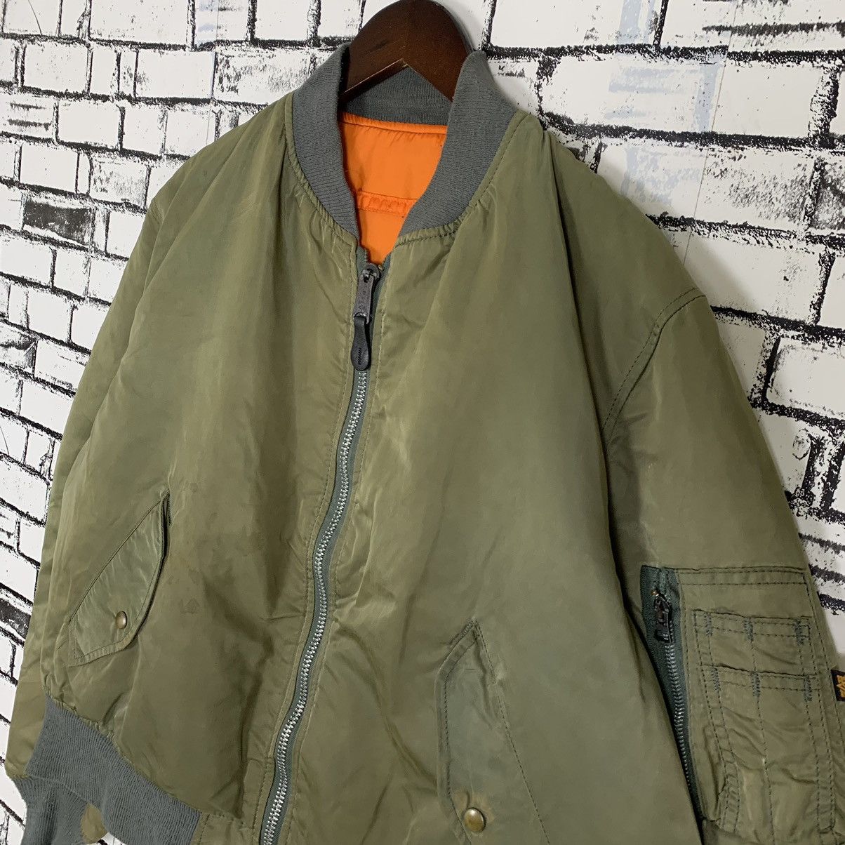 Alpha Industries Alpha Industries Riversible Flight Jacket Alpha BomberJacket Size US XL / EU 56 / 4 - 3 Thumbnail