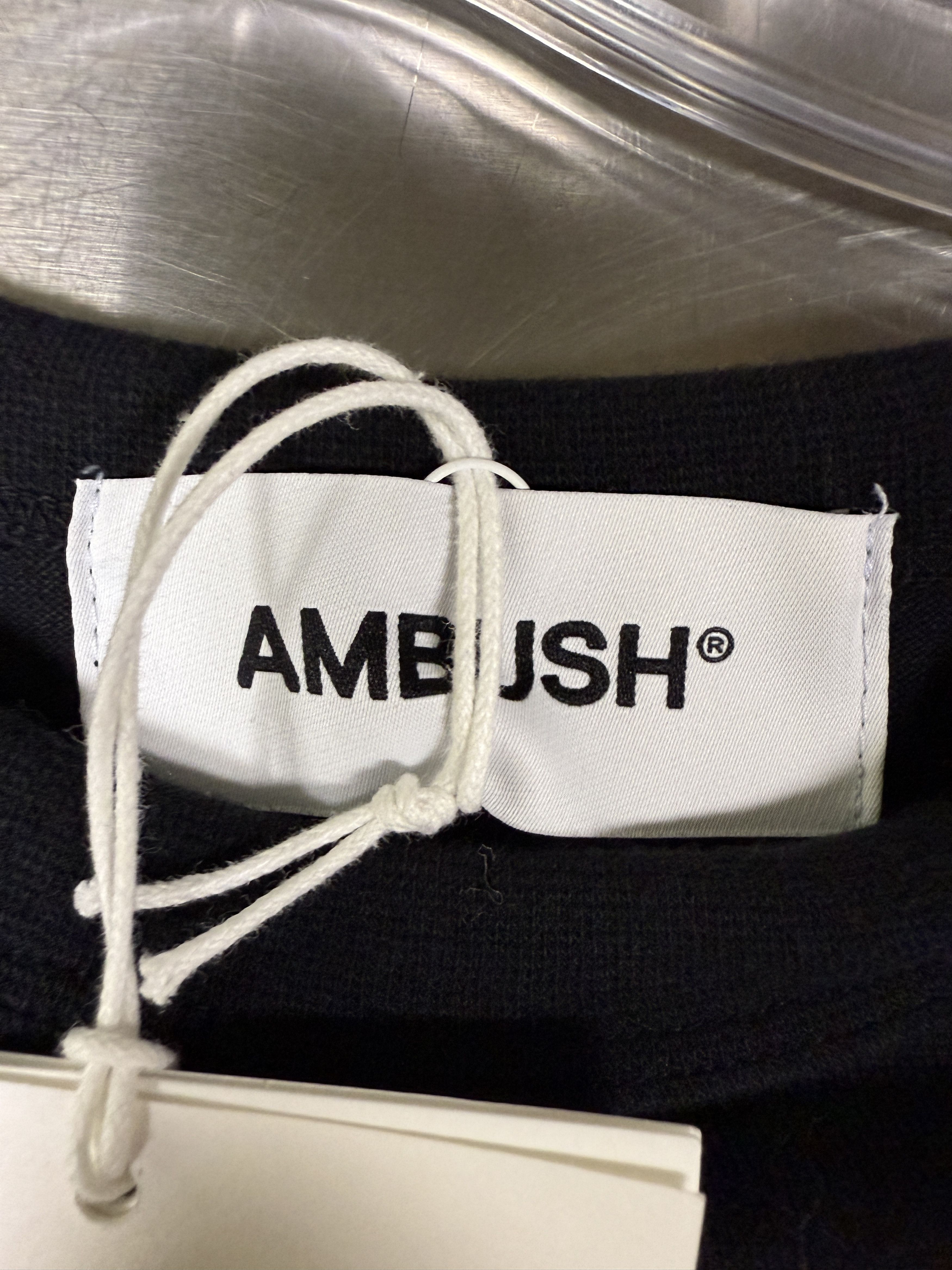 Ambush Design $250 Ambush Reflective Cropped Fitted T-Shirt Size L / US 10 / IT 46 - 10 Thumbnail