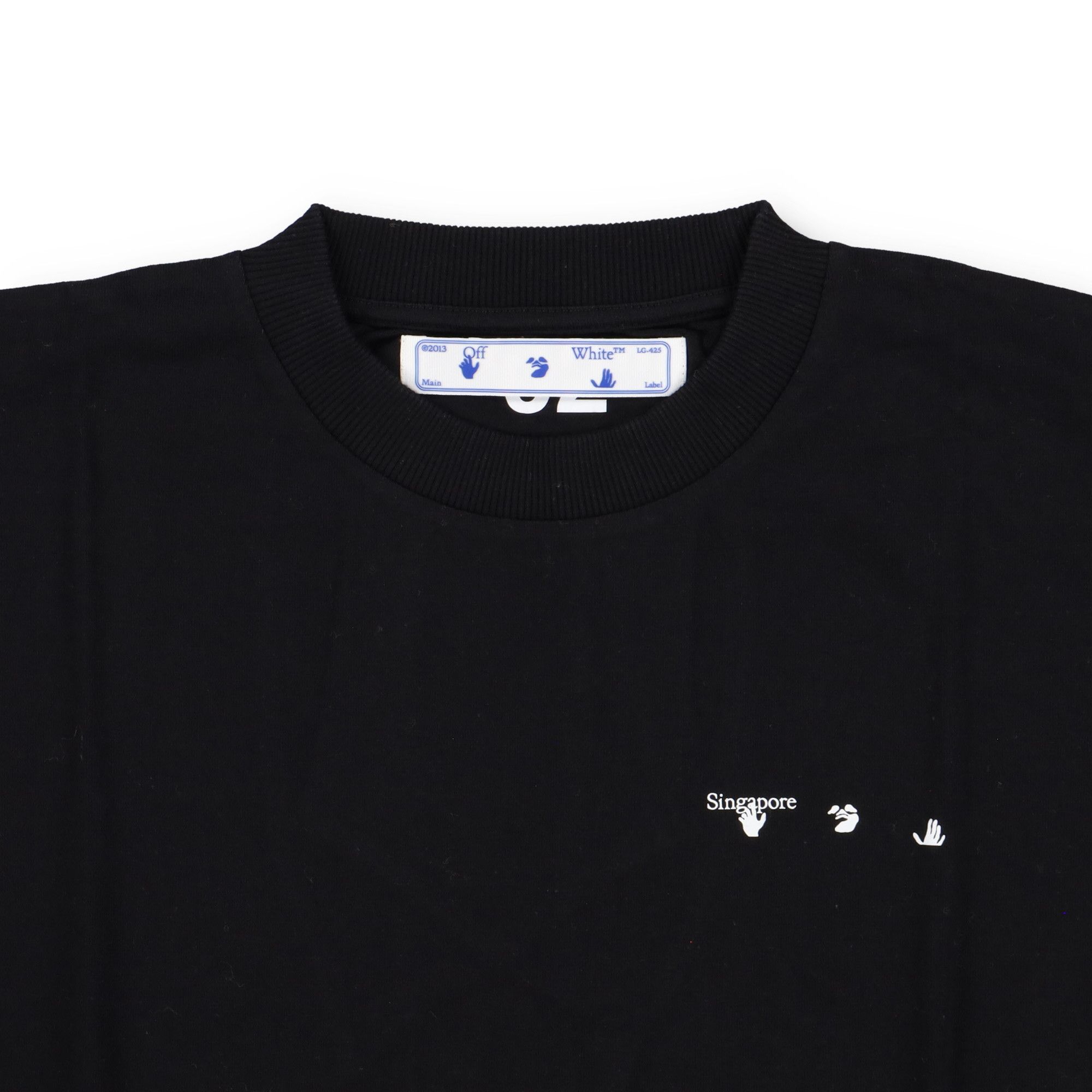 Off-White Black Singapore Exclusive Arrows T-Shirt Size US XL / EU 56 / 4 - 3 Thumbnail