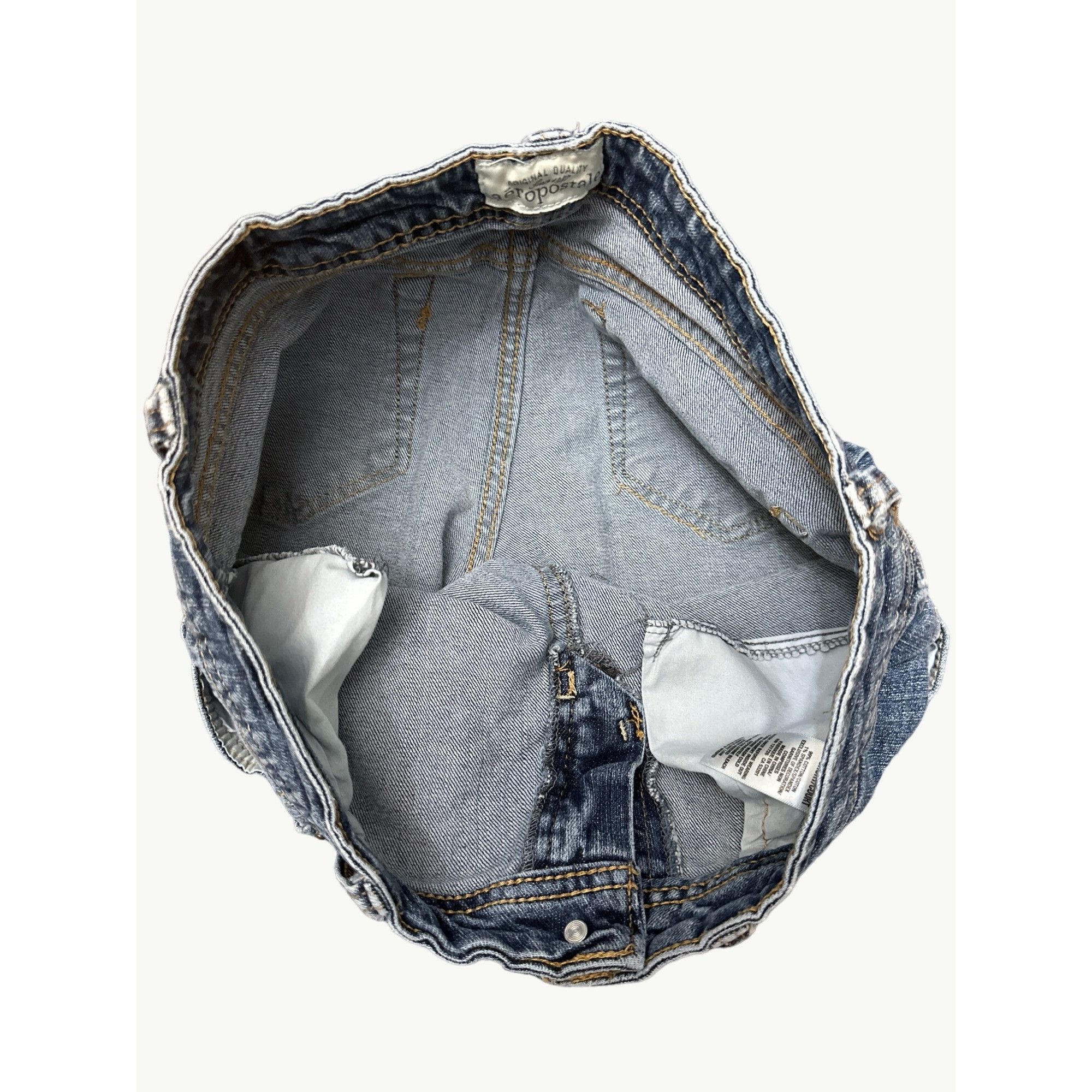 Aeropostale Aeropostale Chelsea Bootcut Blue Denim Jeans Size Seven Eigh Size 30" / US 8 / IT 44 - 5 Thumbnail