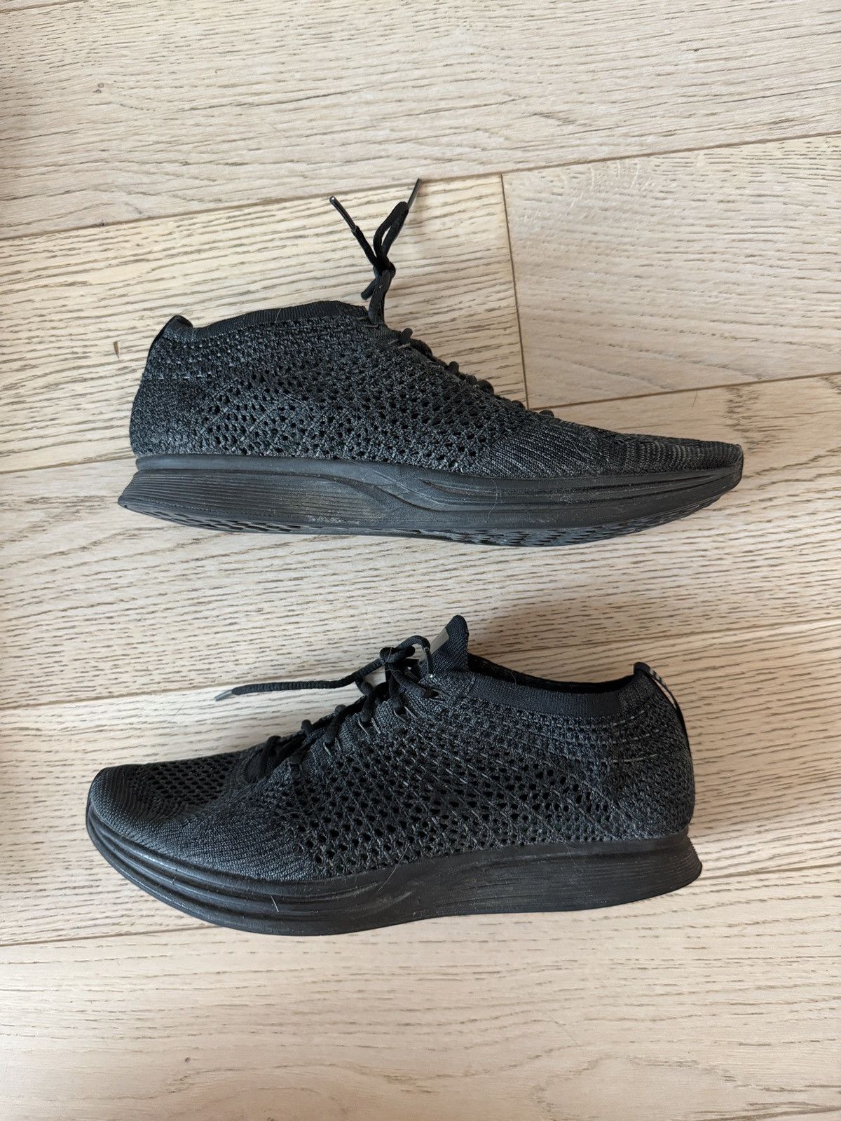 Nike Flyknit Racer ‘Triple Black’ US9 Size US 9 / EU 42 - 1 Thumbnail