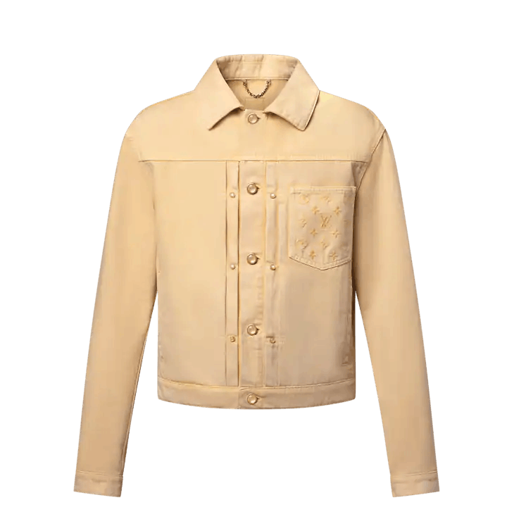 Louis Vuitton Garment-Dyed Denim Type II Trucker Jacket Size US S / EU 44-46 / 1 - 1 Thumbnail