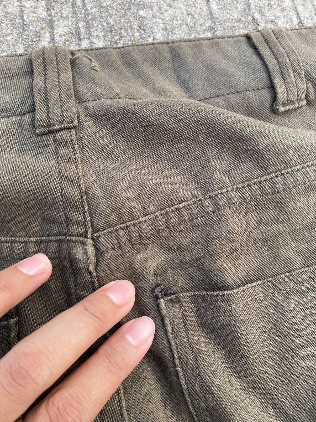 Stussy Vintage Stussy Carpenter Pants Green Size US 35 - 14 Thumbnail