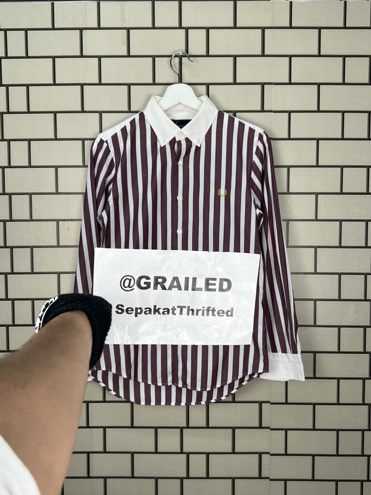 Fred Perry Fred Perry Button Shirt Size US S / EU 44-46 / 1 - 15 Thumbnail
