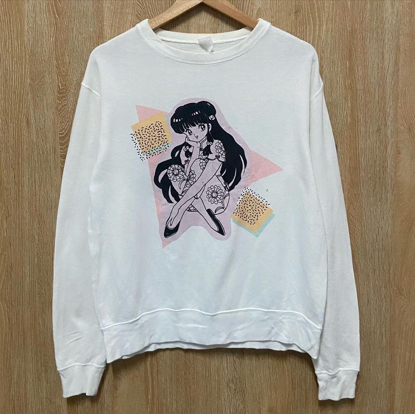 Anime × Vintage Vintage 90s Ranma Anime Sweater Size US M / EU 48-50 / 2 - 1 Thumbnail