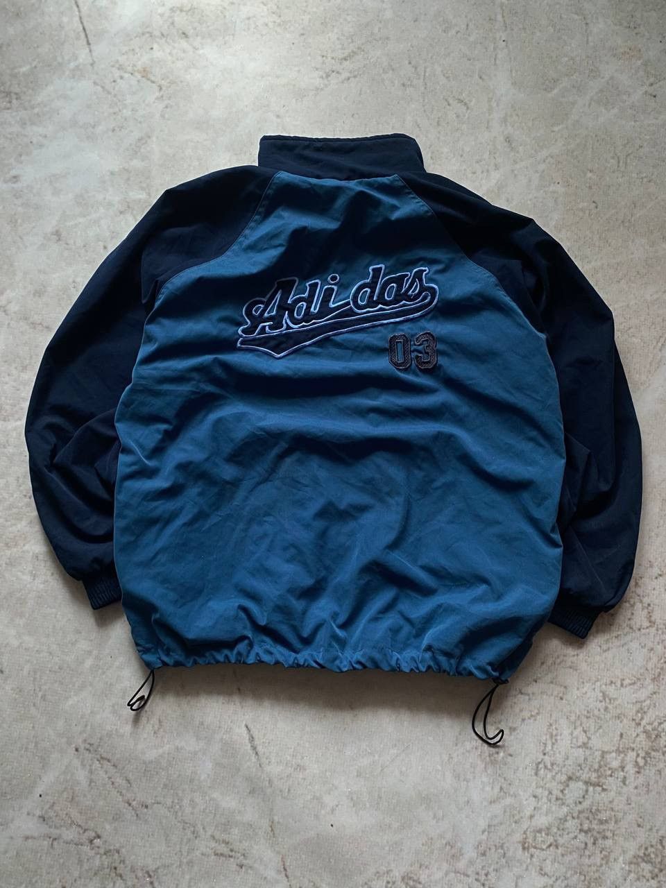 Adidas × Vintage Vintage 90s Adidas Big Logo Track Jacket Rap Y2K Size US M / EU 48-50 / 2 - 1 Thumbnail