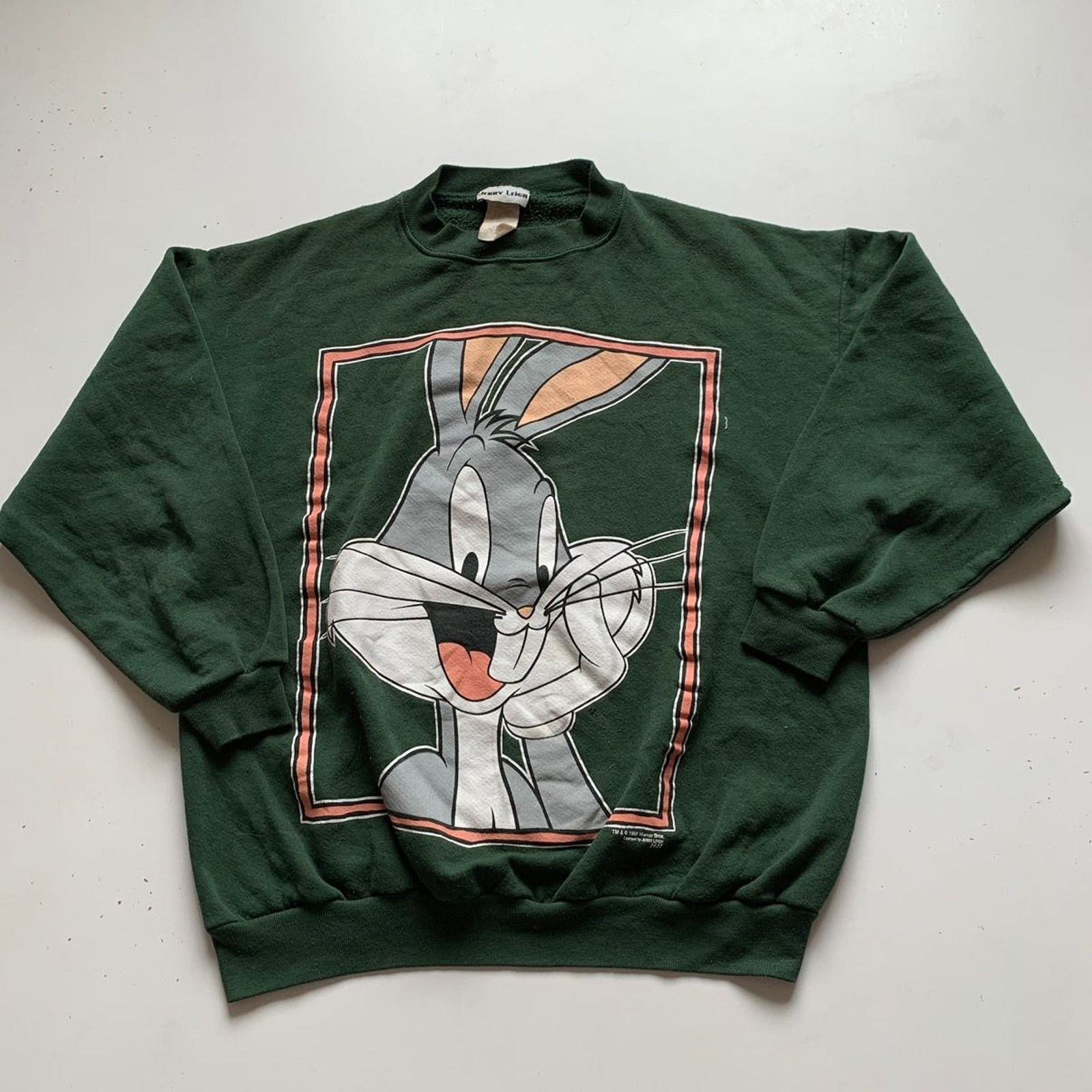 Vintage Vintage 90s Bugs Bunny Looney Tunes Cartoon Crewneck Large Size US L / EU 52-54 / 3 - 1 Thumbnail
