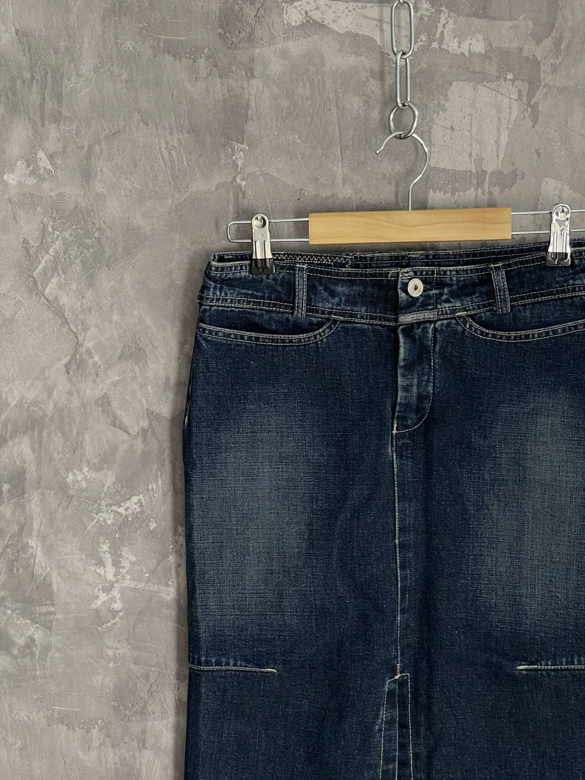 Marithe + Francois Girbaud Marithe Francois Girbaud Denim Y2K Skirt Size 26" / US 2 / IT 38 - 7 Thumbnail