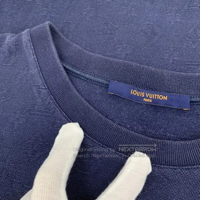 Louis Vuitton Louis Vuitton Navy Cotton T. Size M / US 6-8 / IT 42-44 - 6 Thumbnail