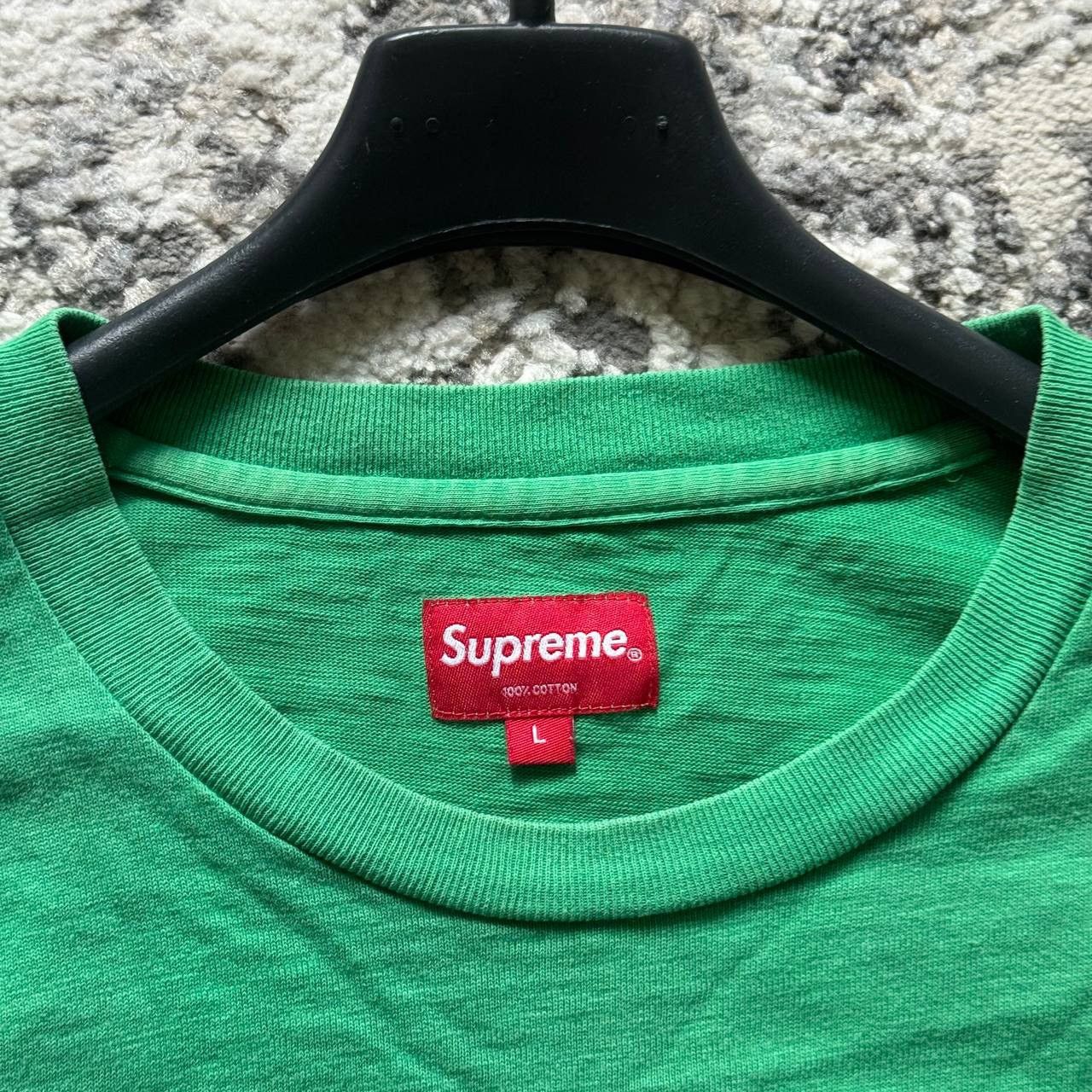 Supreme Supreme Pocket Tee SS18 Kelly Green Sz L Size US L / EU 52-54 / 3 - 5 Thumbnail