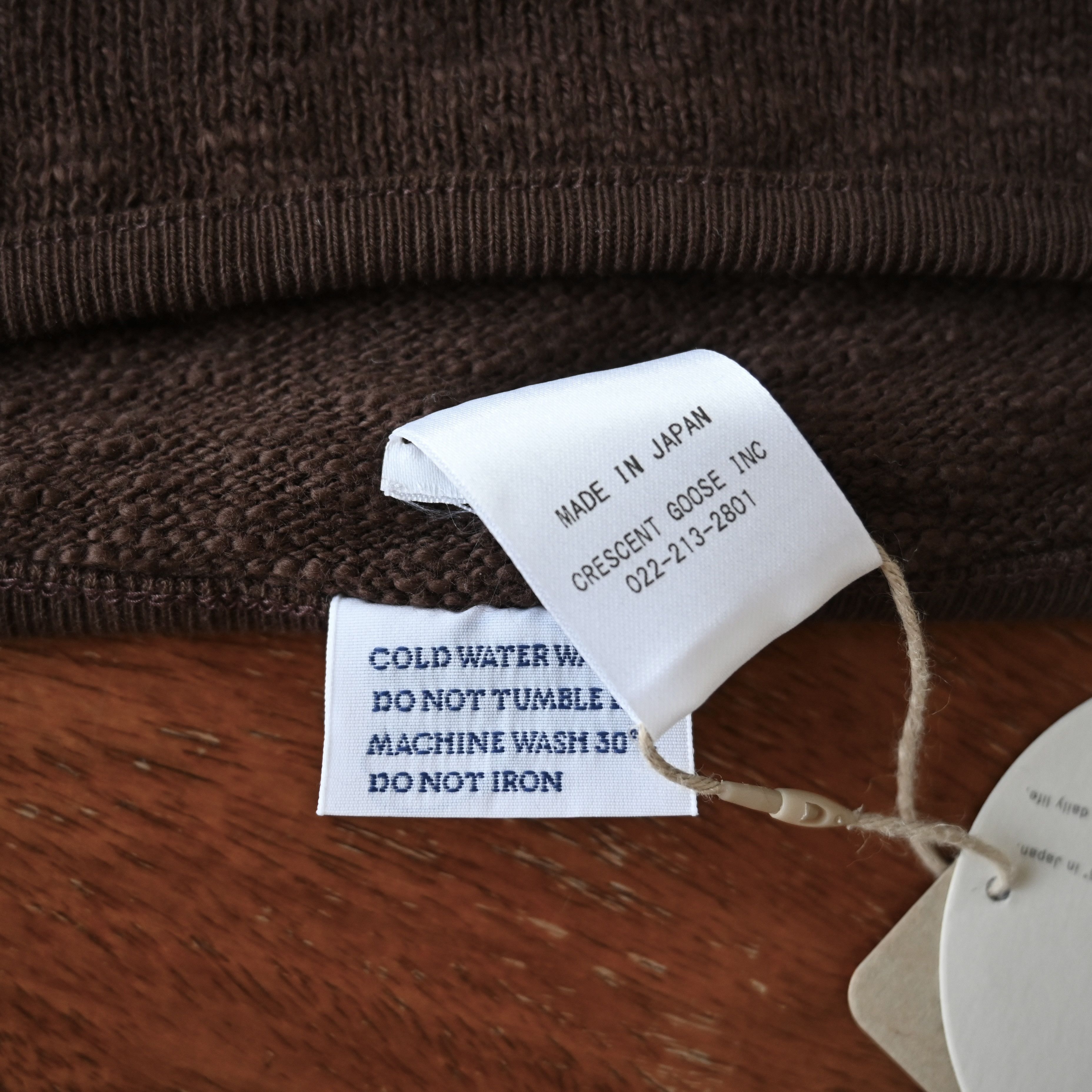Japanese Brand Tieasy te001 heavyweight slub boatneck shirt, made in Japan Size US M / EU 48-50 / 2 - 9 Thumbnail