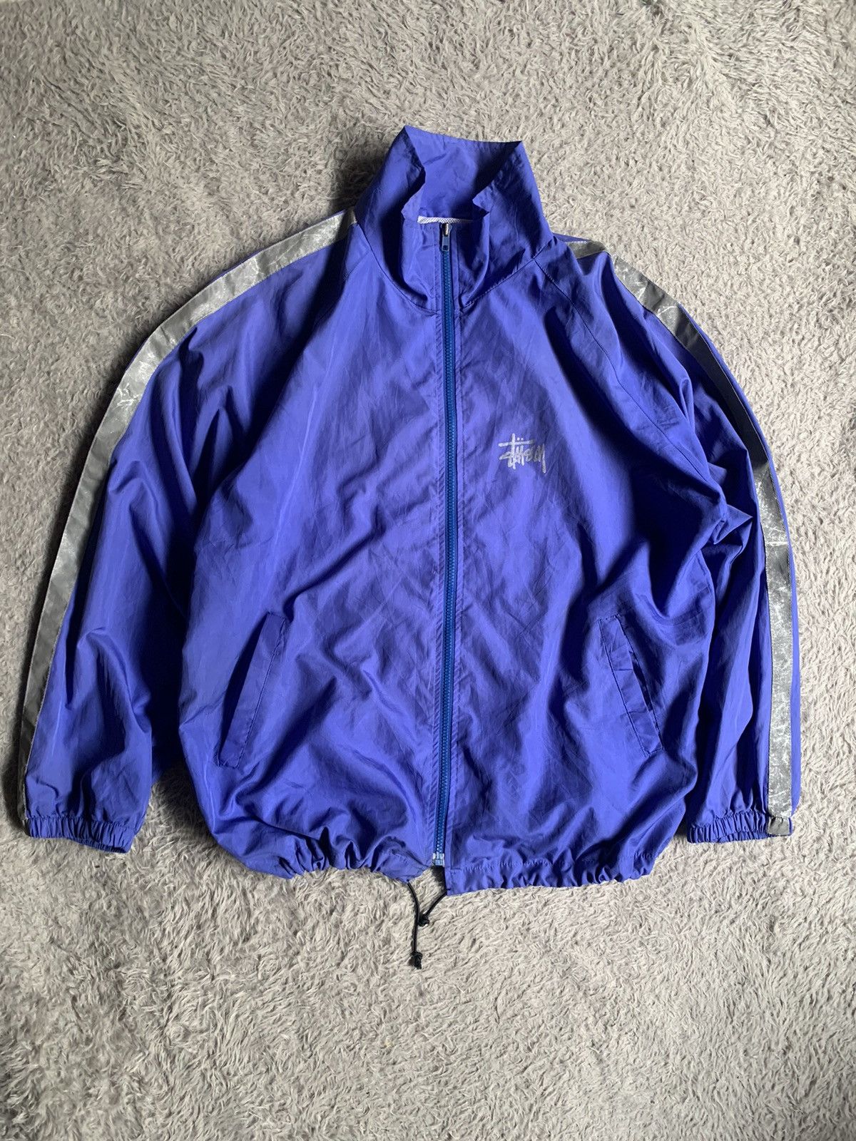 Stussy Vintage Stussy Sport Track Nylon Jacket Size US L / EU 52-54 / 3 - 2 Thumbnail