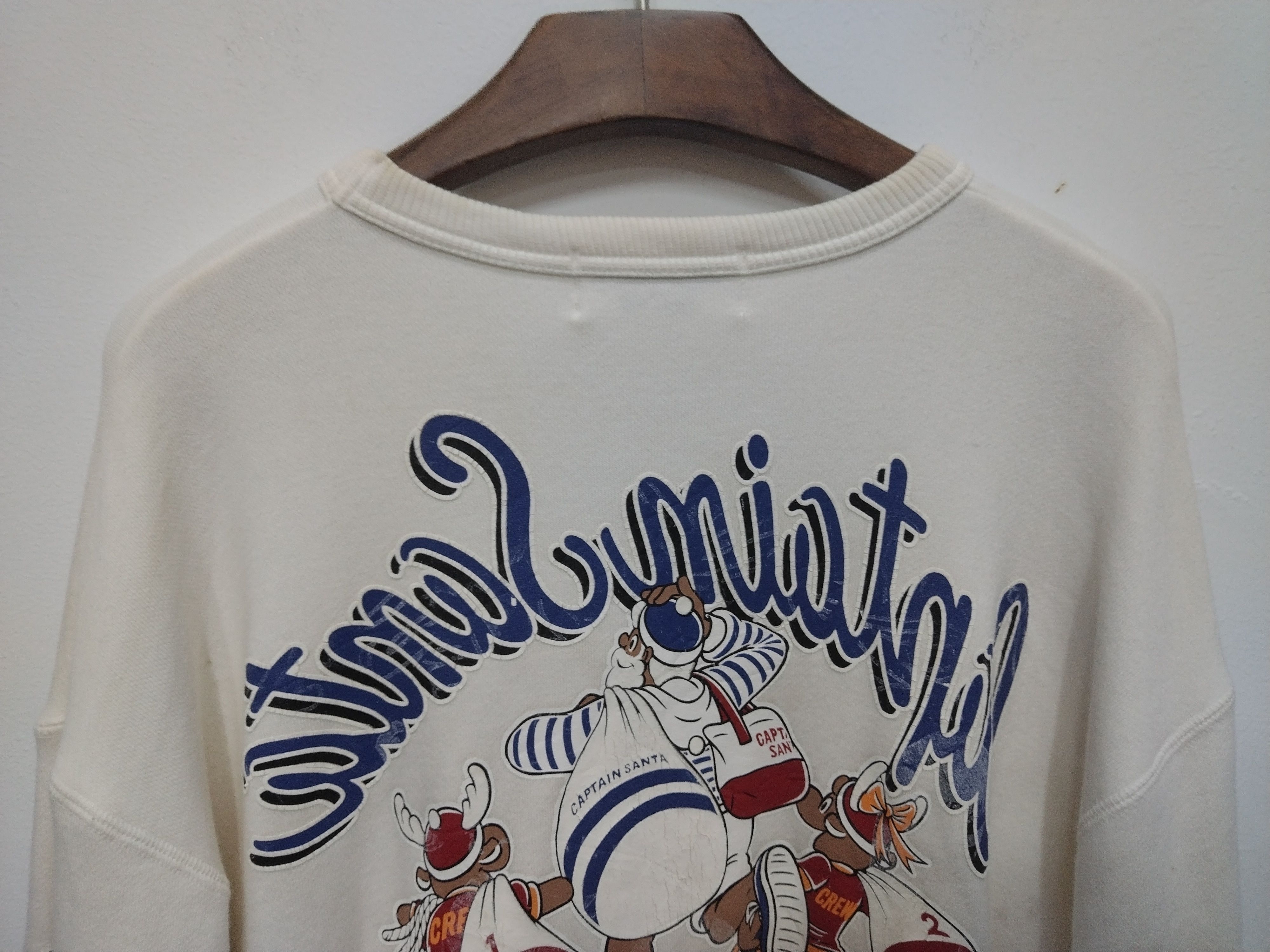 Captain Santors × If Six Was Nine × Vintage Rare Captain Santa Quadruplicate Printed Series Sweatshirt Size US M / EU 48-50 / 2 - 12 Thumbnail