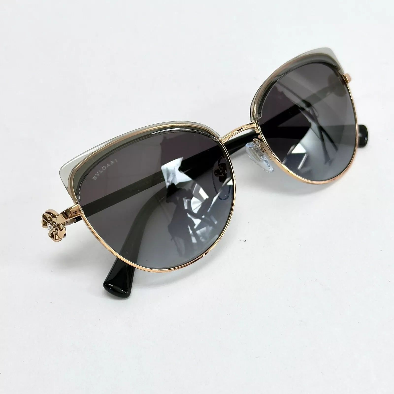 Bvlgari BVLGARI Giardini Italiani Crystal BV6158B Sunglasses 6158 Size ONE SIZE - 3 Thumbnail