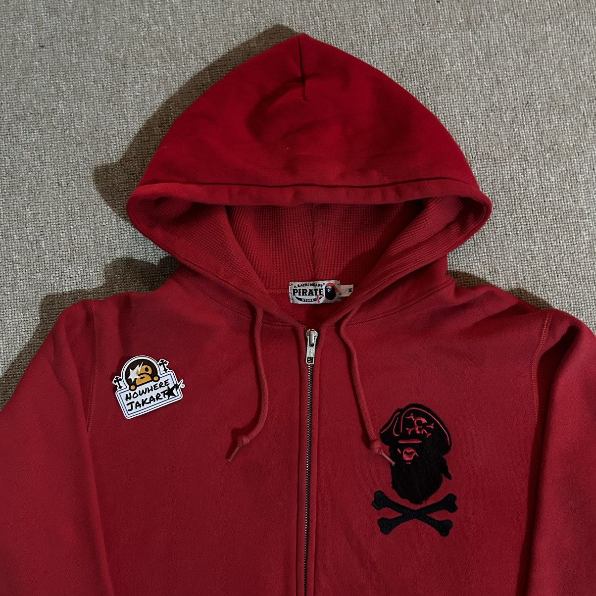 Bape Bape Pirates Zip Up Hoodie Size US M / EU 48-50 / 2 - 2 Thumbnail